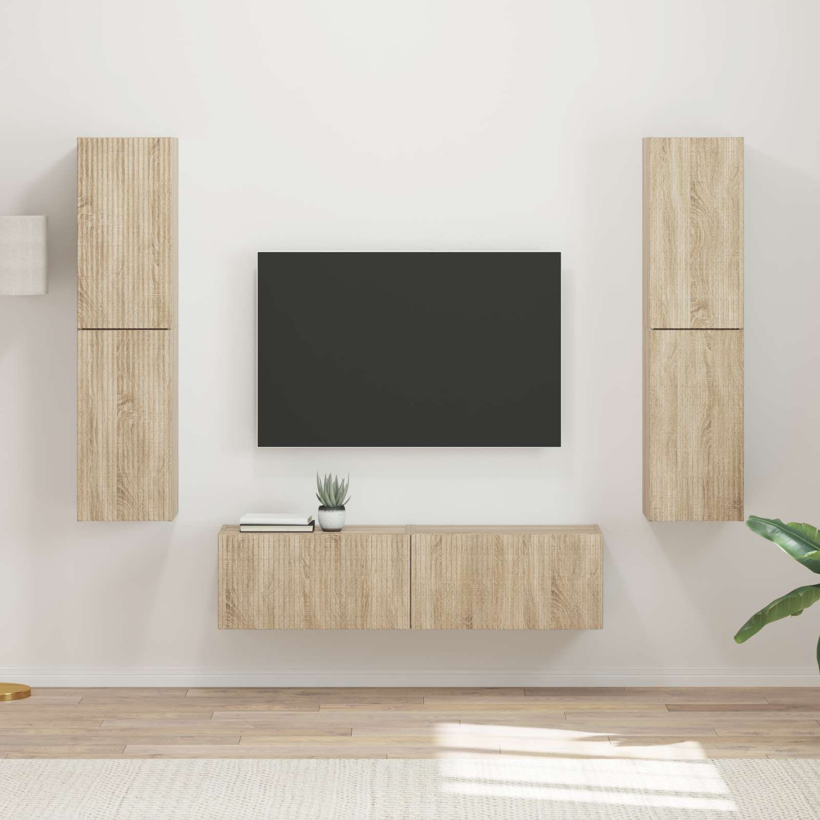 3 pcs Sonoma oak