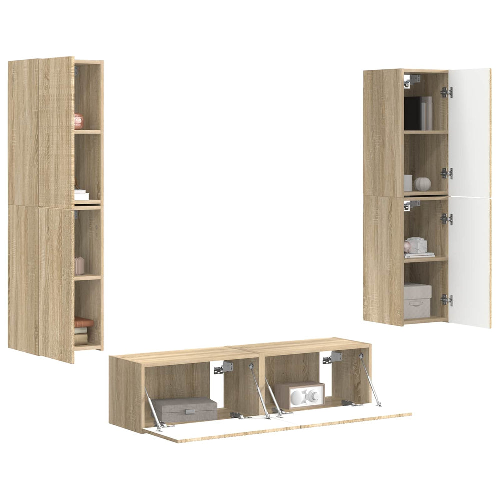 3 pcs Sonoma oak