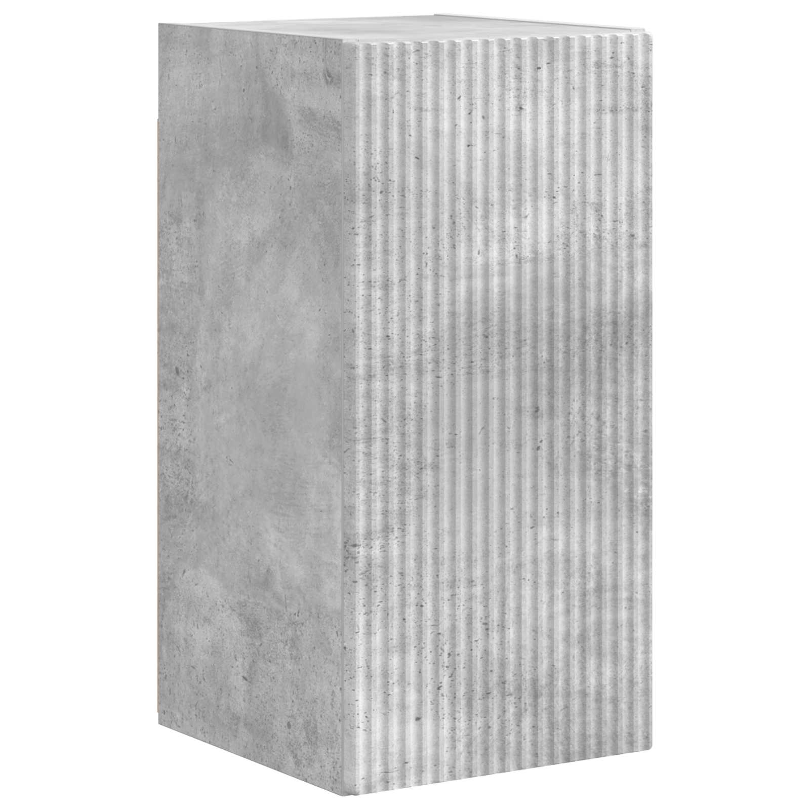 Televizoriaus spintelė 8 pcs Betono pilka