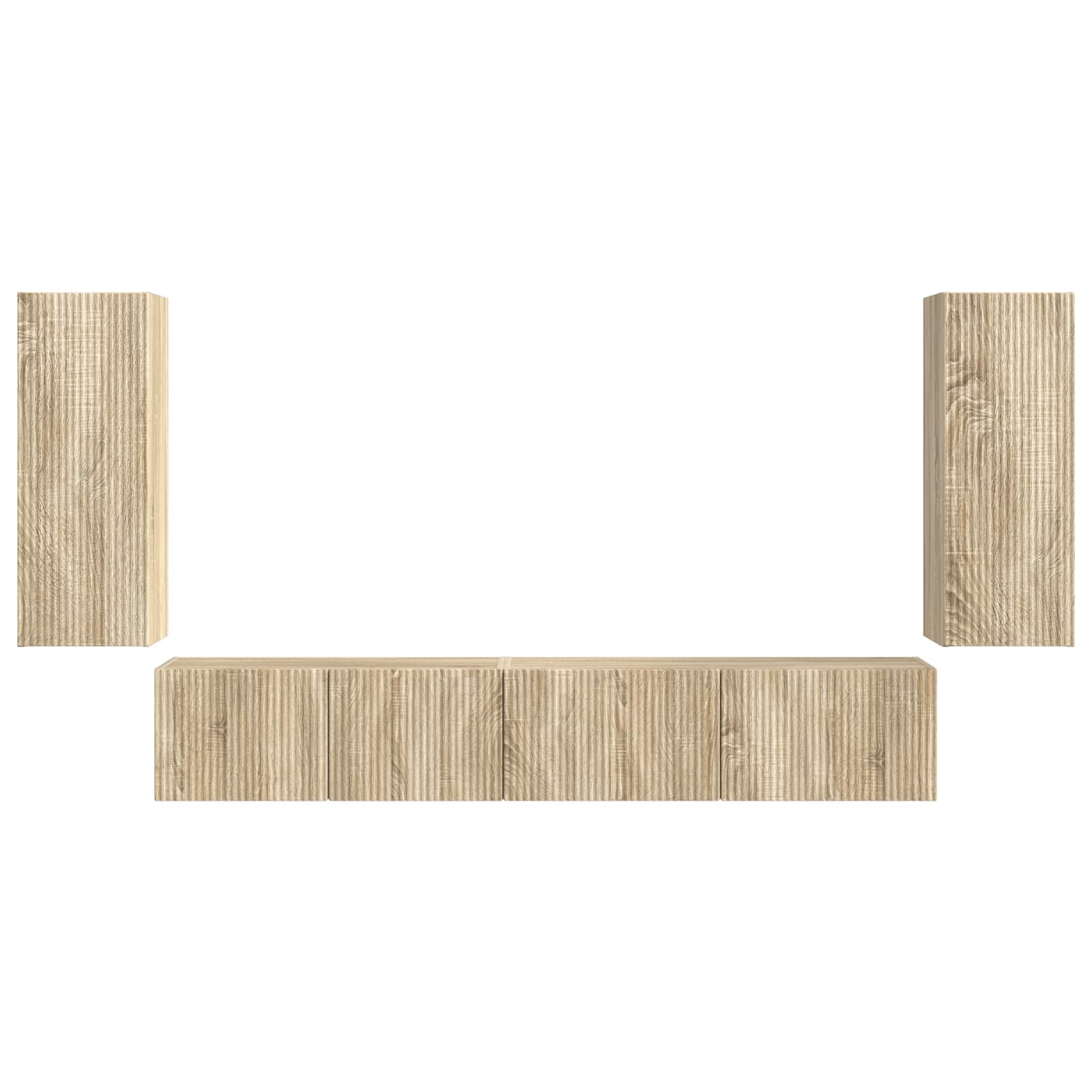 3 pcs Sonoma ąžuolas
