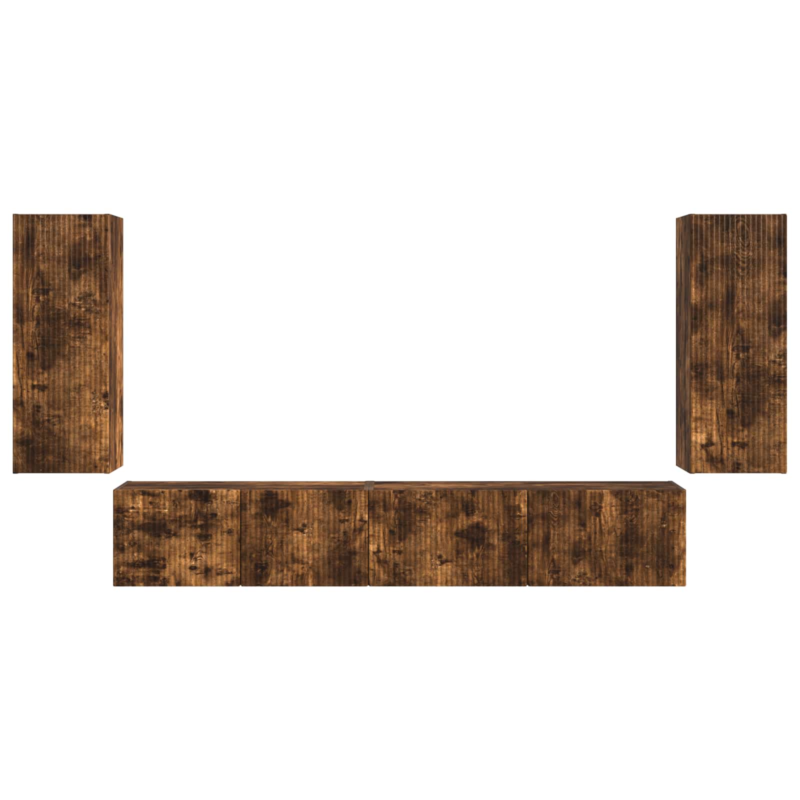 3 pcs Rūkyta ąžuolas