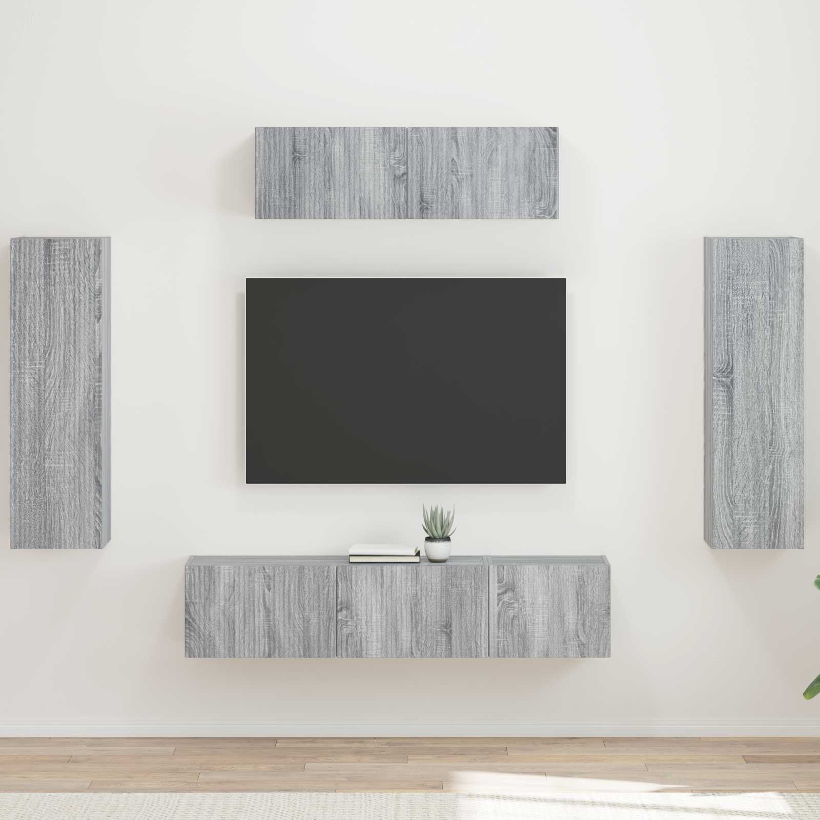 3 pcs Pilkas Sonoma