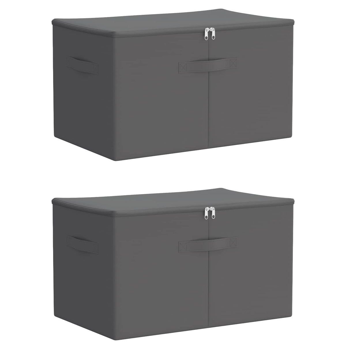 Saugojimo dėžė 2 pcs Antracito 55 x 35 x 32 cm
