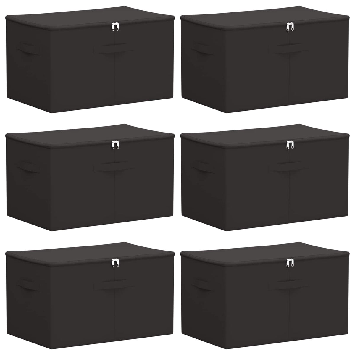 Saugojimo dėžė 6 pcs Antracito 55 x 35 x 32 cm