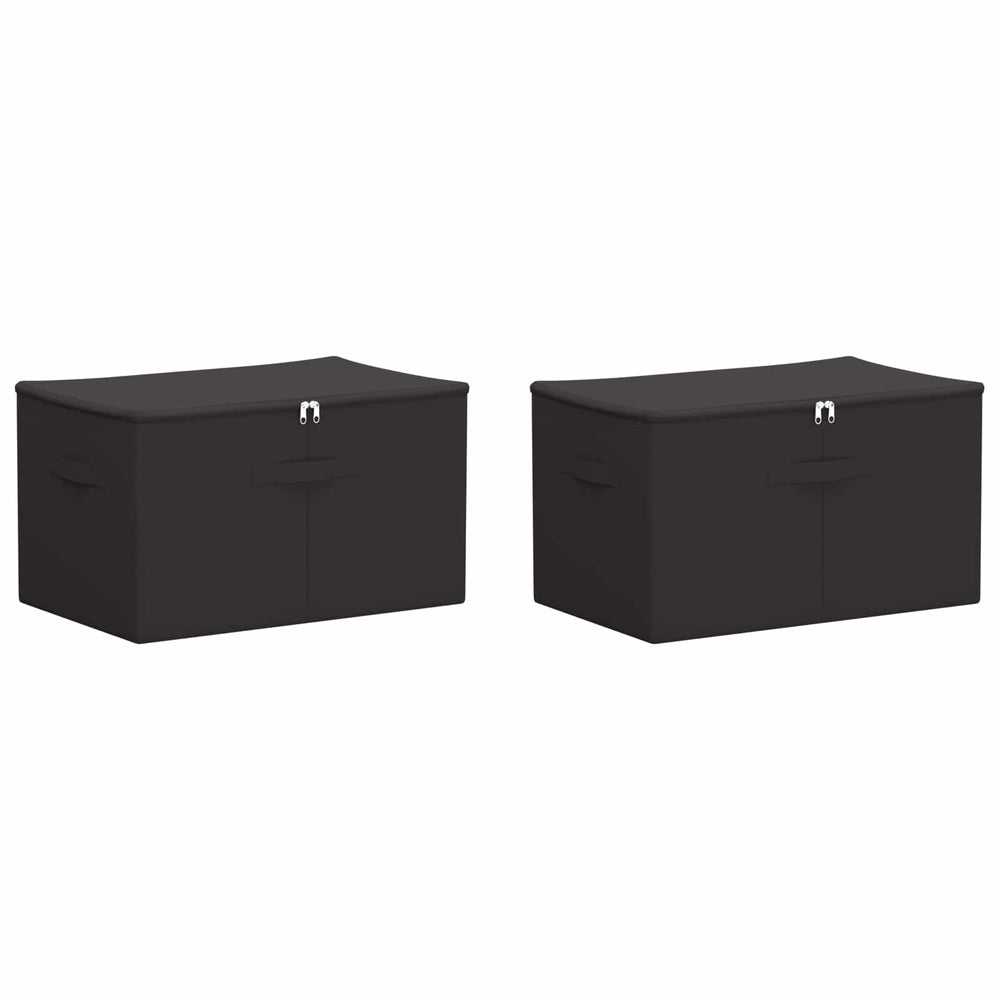 Saugojimo dėžė 2 pcs Antracito 60 x 43 x 35 cm