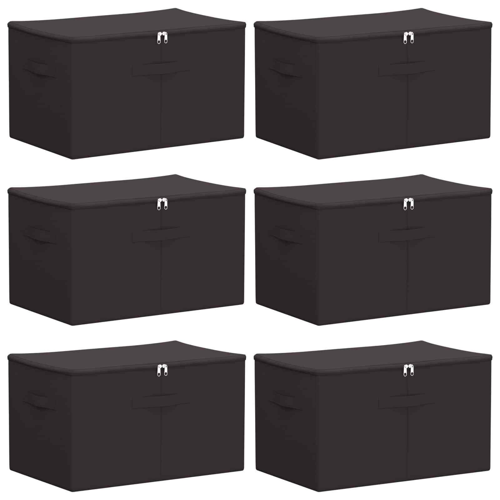 Saugojimo dėžė 6 pcs Antracito 60 x 43 x 35 cm