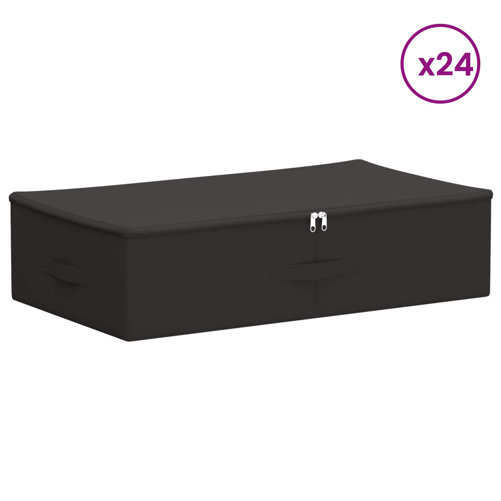 Saugojimo dėžė 24 pcs Antracito 70 x 40 x 18 cm