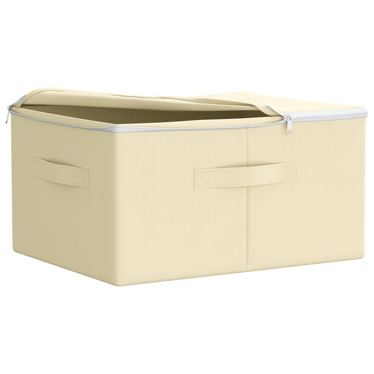 Saugojimo dėžė 6 pcs Kreminė 43 x 34 x 23 cm Neaustinis audinys
