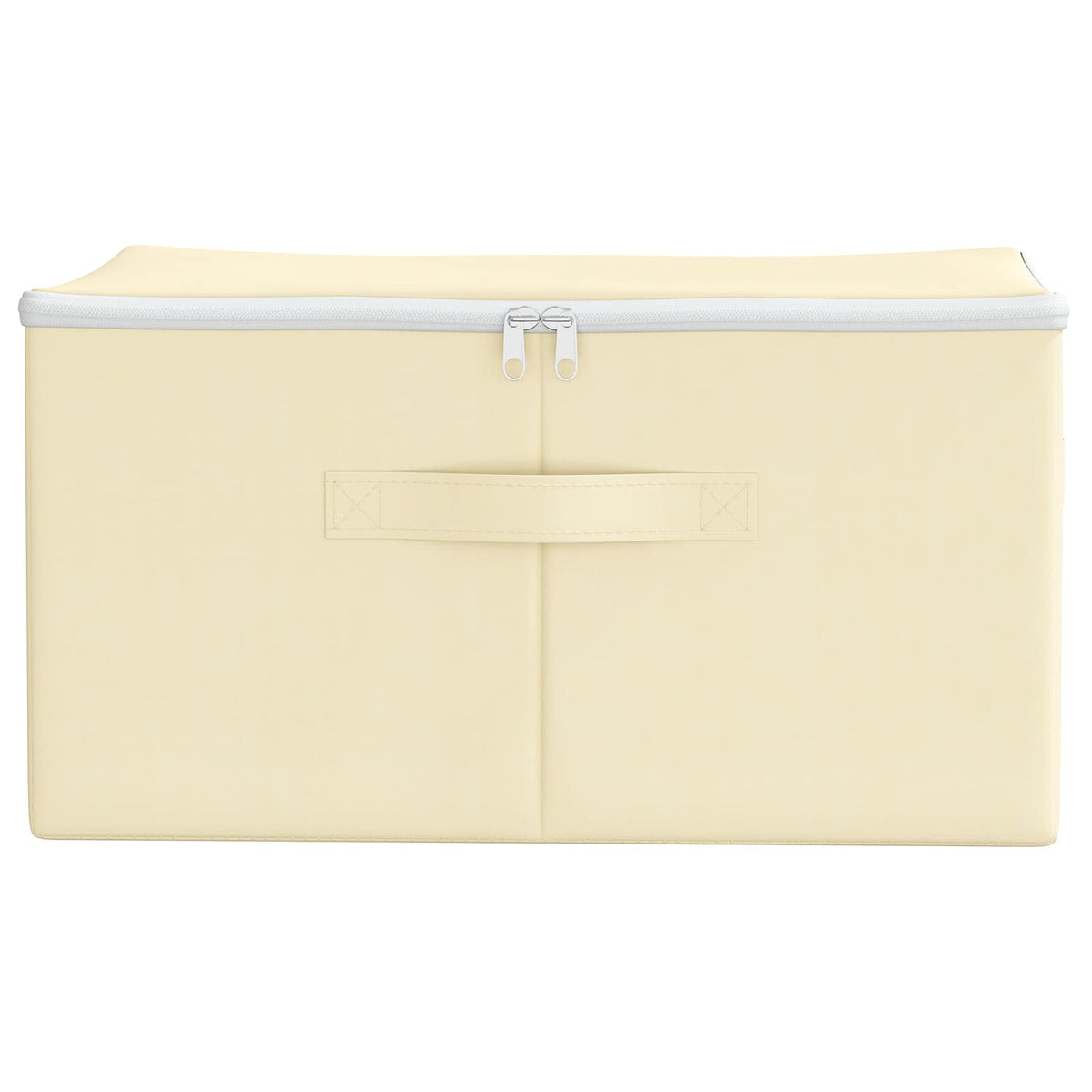Saugojimo dėžė 6 pcs Kreminė 50 x 30 x 25 cm Neaustinis audinys