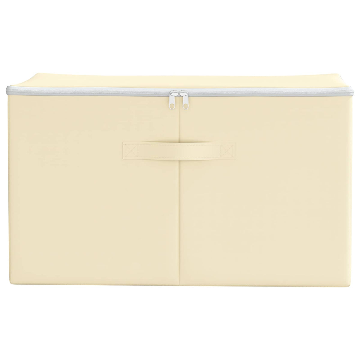 Saugojimo dėžė 6 pcs Kreminė 55 x 35 x 32 cm Neaustinis audinys