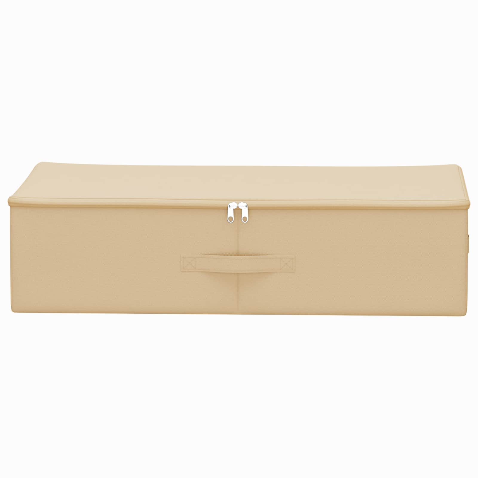 Saugojimo dėžė 24 pcs Kreminė 70 x 40 x 18 cm