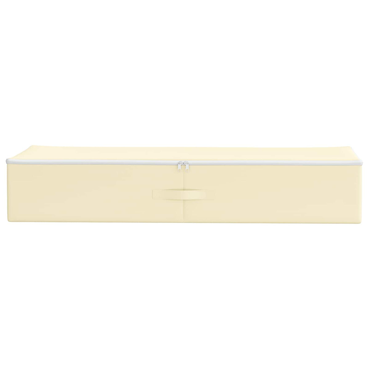Saugojimo dėžė 2 pcs Kreminė 90 x 48 x 15 cm Neaustinis audinys