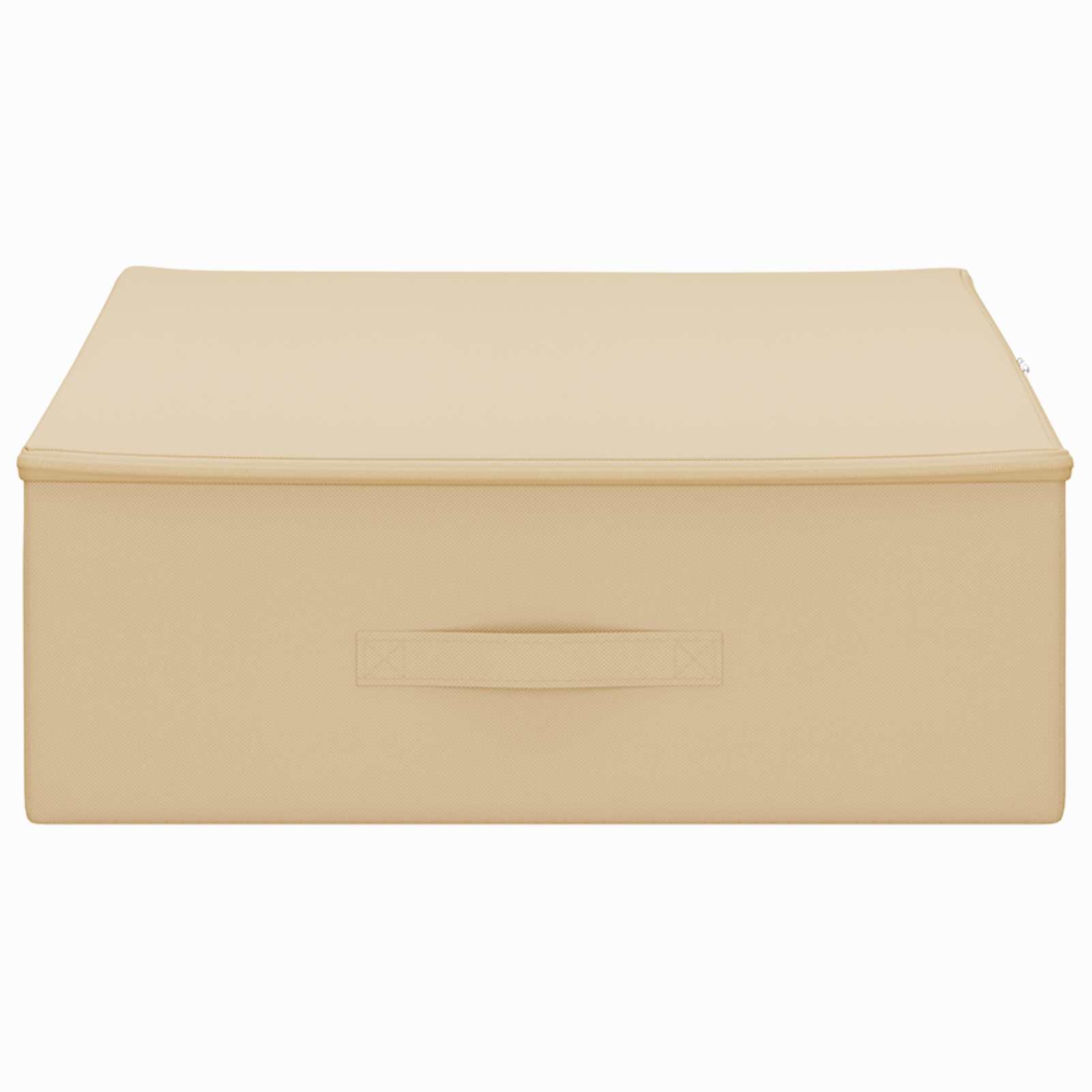Saugojimo dėžė 24 pcs Kreminė 100 x 50 x 18 cm