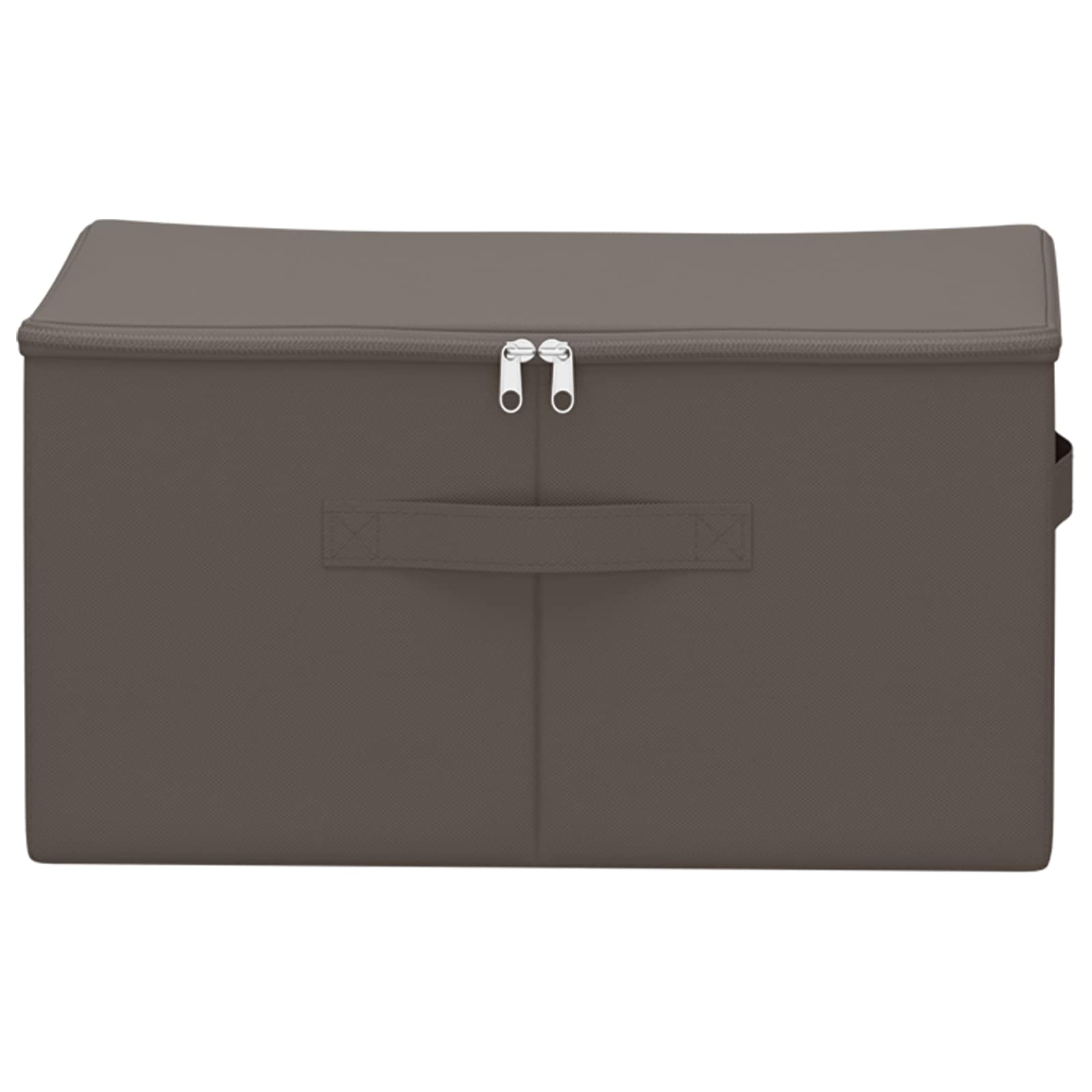 Saugojimo dėžė 24 pcs Pilka 50 x 30 x 25 cm Neaustinis audinys