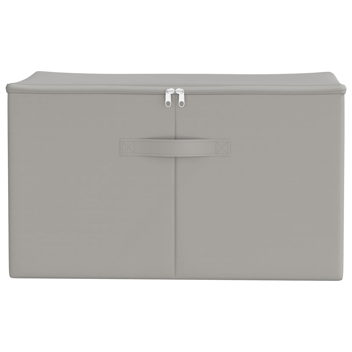 Saugojimo dėžė 2 pcs Pilka 55 x 35 x 32 cm Neaustinis audinys