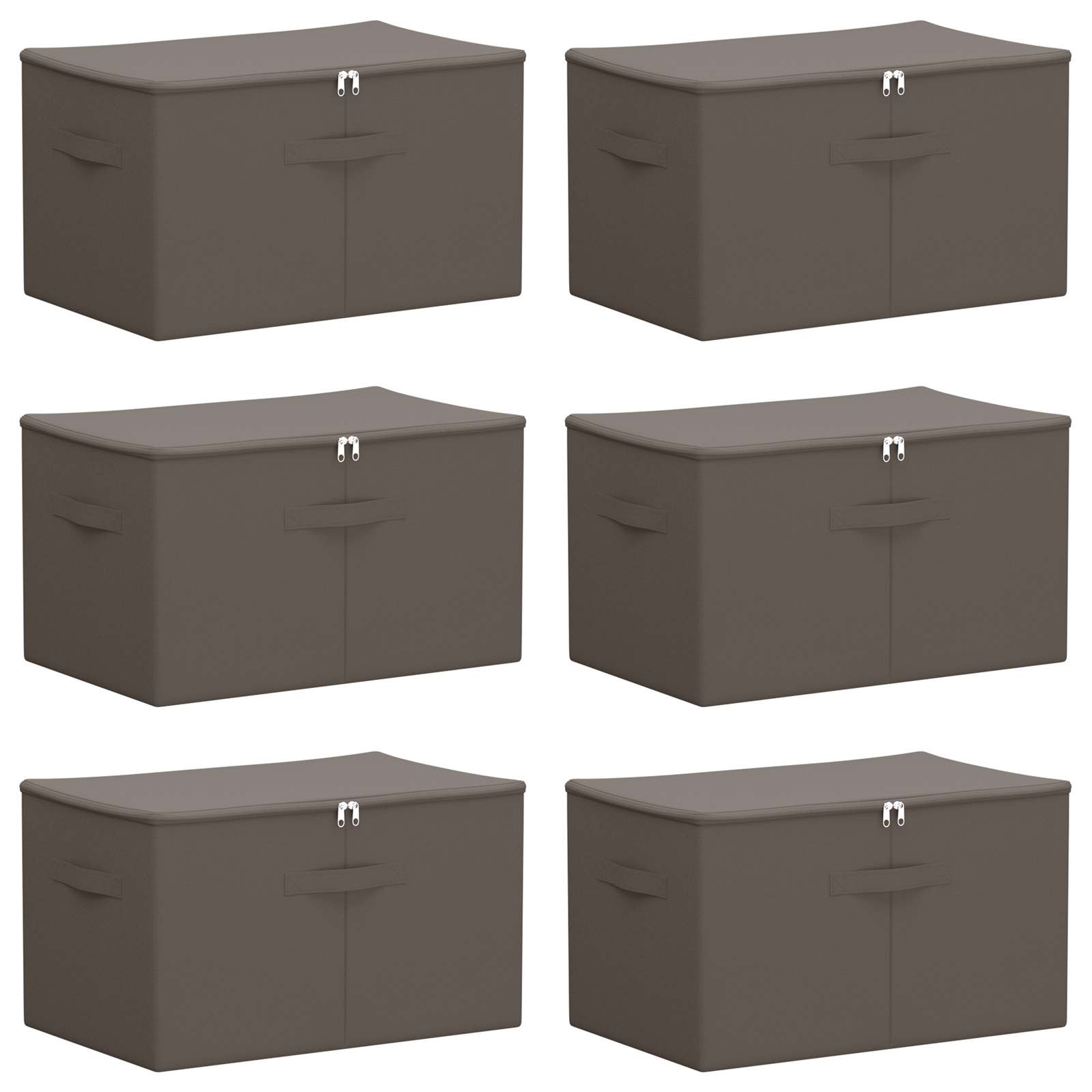 Saugojimo dėžė 6 pcs Antracito 55 x 35 x 32 cm