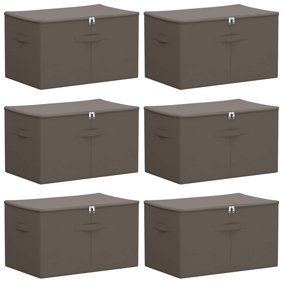 Saugojimo dėžė 6 pcs Antracito 55 x 35 x 32 cm