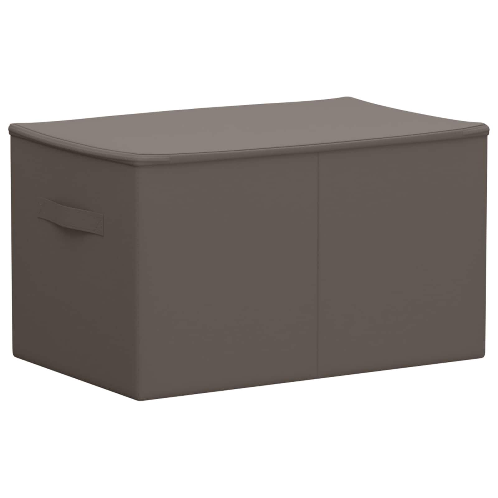 Saugojimo dėžė 24 pcs Pilka 55 x 35 x 32 cm Neaustinis audinys