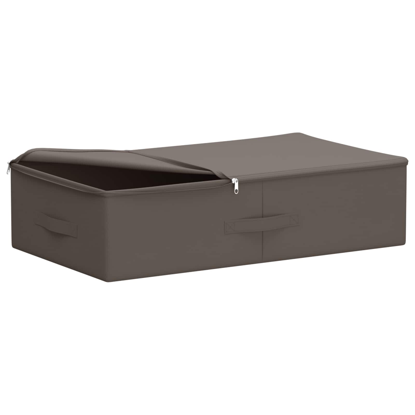 Saugojimo dėžė 24 pcs Pilka 70 x 40 x 18 cm Neaustinis audinys