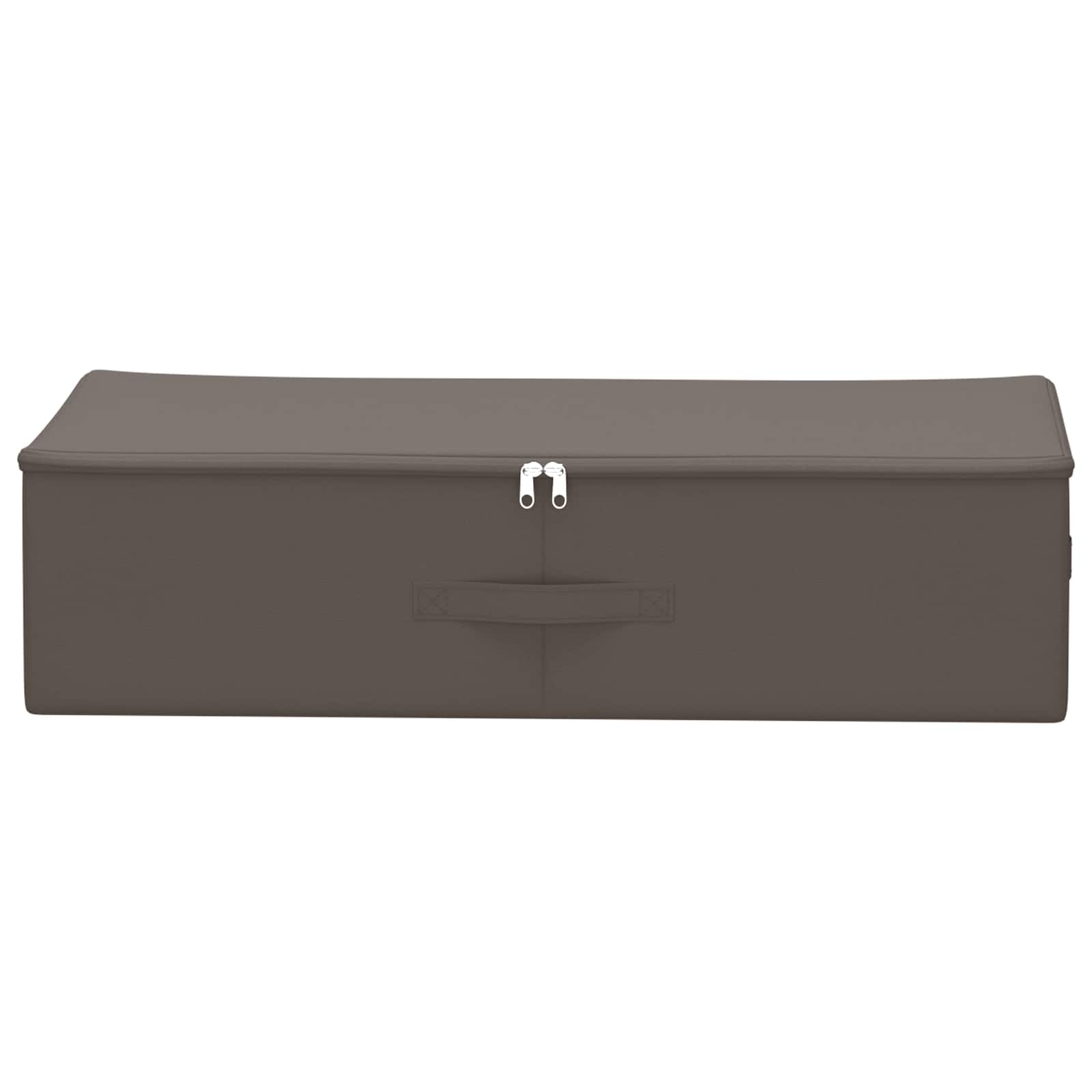 Saugojimo dėžė 24 pcs Pilka 70 x 40 x 18 cm Neaustinis audinys