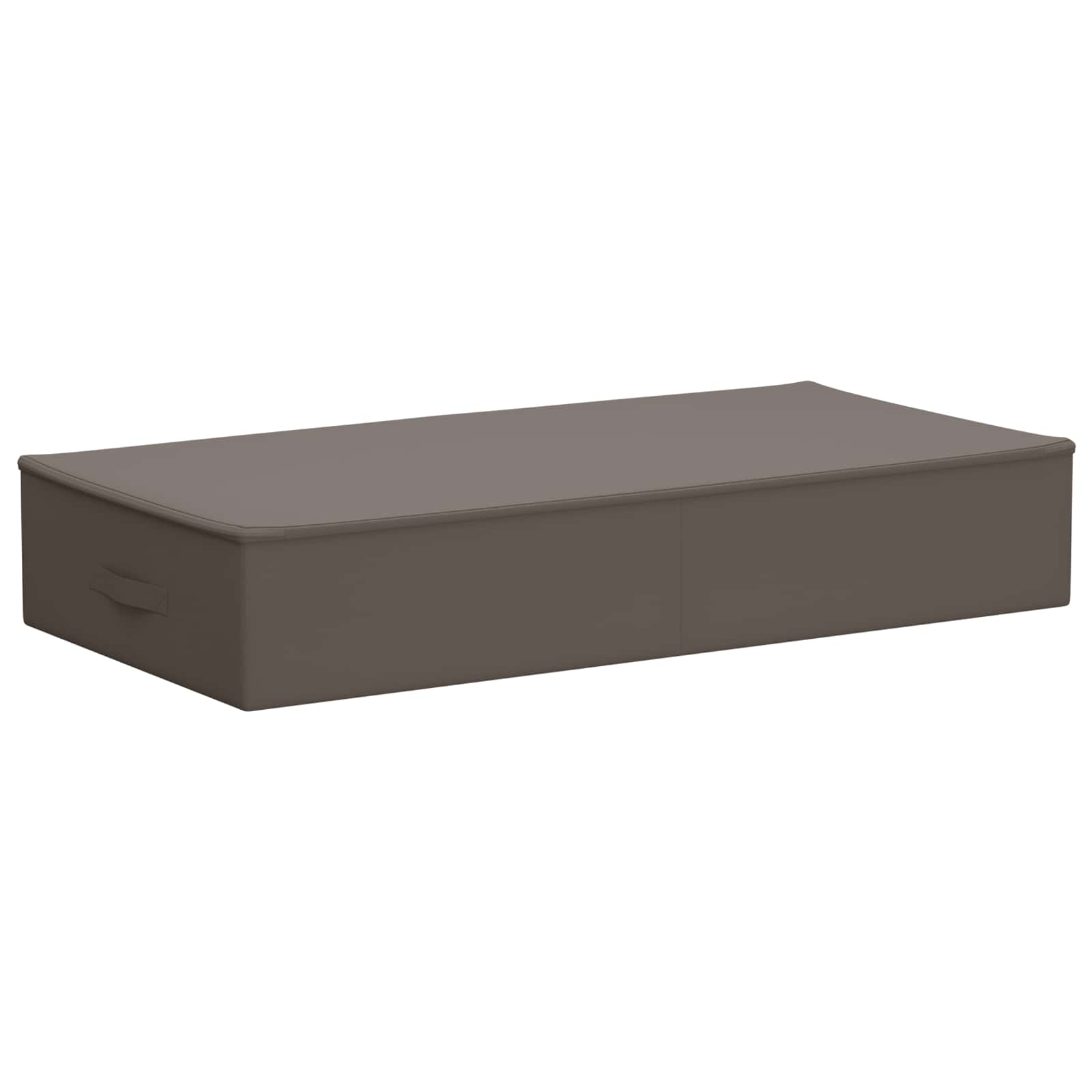 Saugojimo dėžė 24 pcs Pilka 90 x 48 x 15 cm Neaustinis audinys