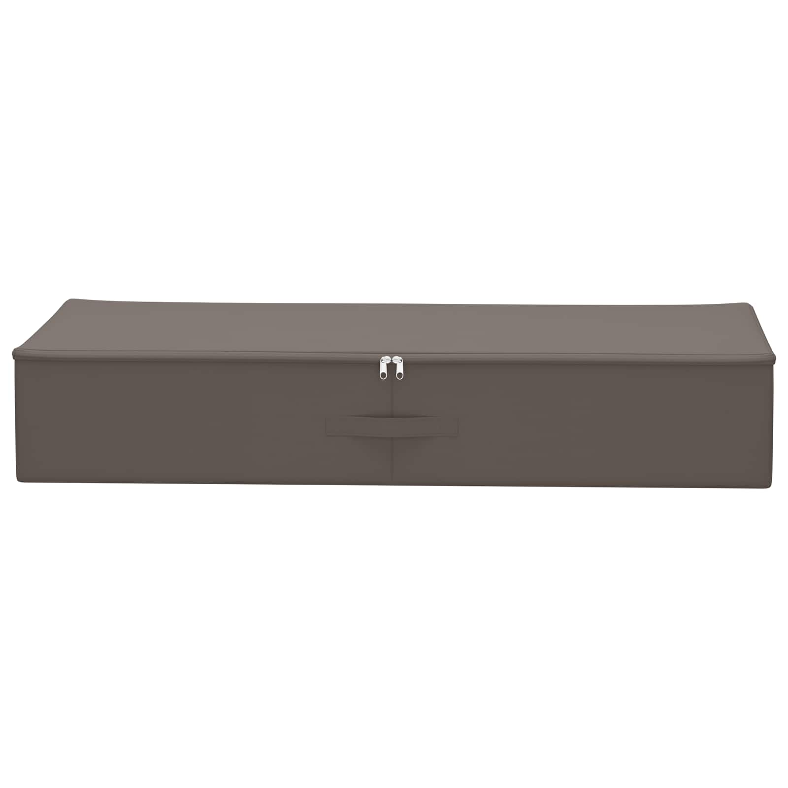 Saugojimo dėžė 24 pcs Pilka 90 x 48 x 15 cm Neaustinis audinys