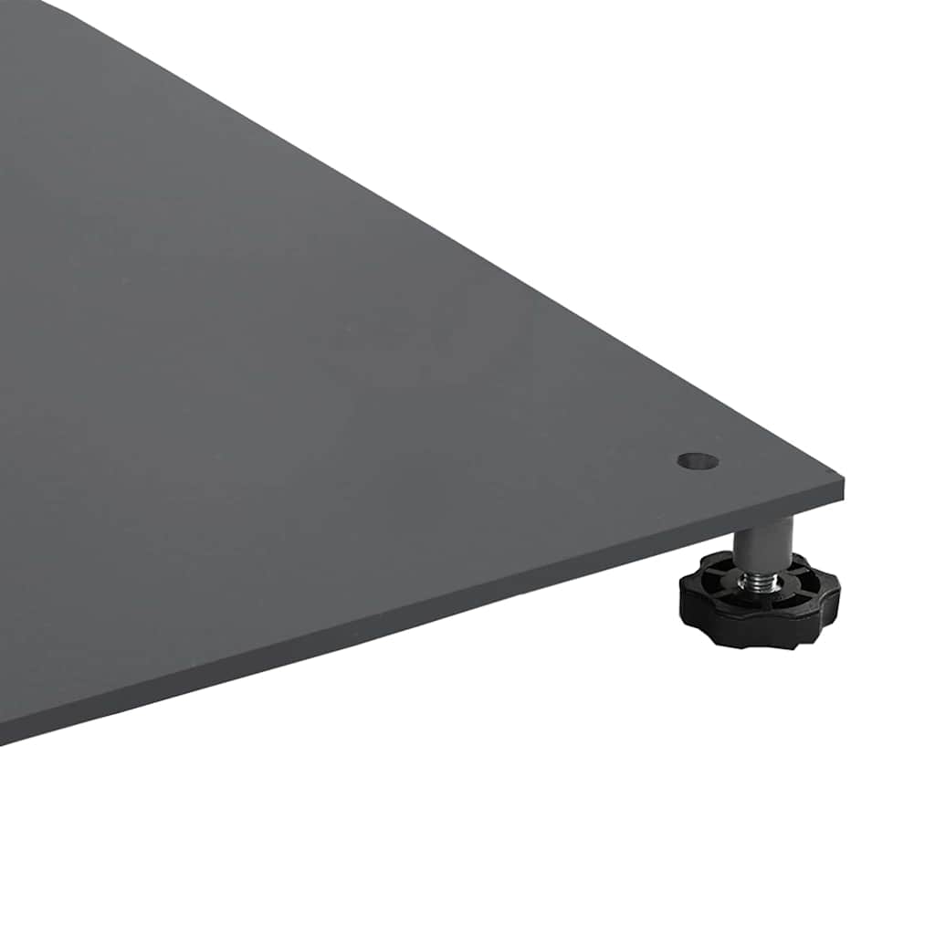Parasol Base Dark grey 100 x 100 x 4 cm Steel