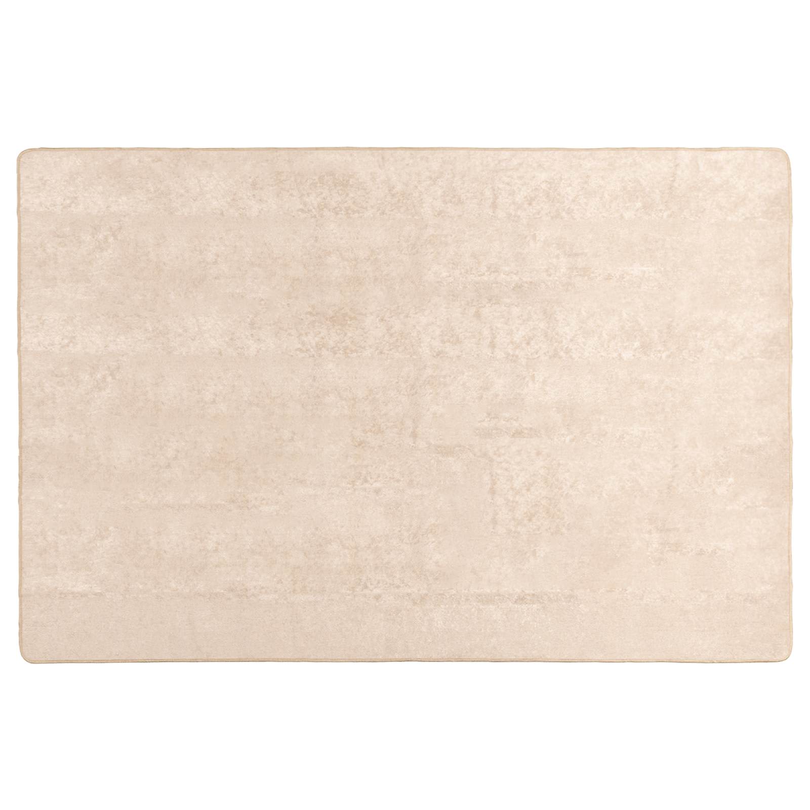 Kilimas Spauda Kreminė 170 x 120 cm Poliesteris ir PVC