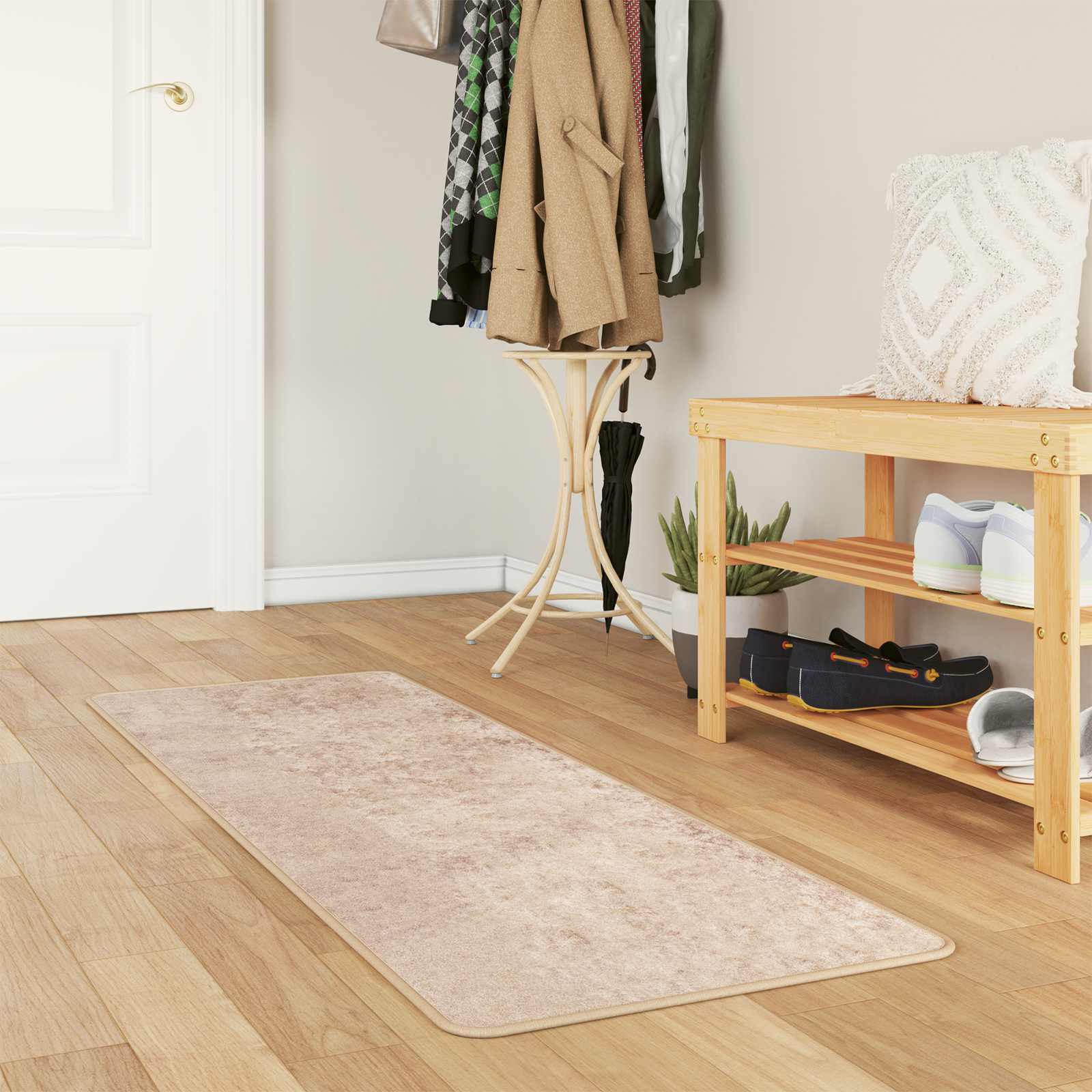 Kilimėlis MARSA Smėlio 50 x 200 cm Poliesteris ir PVC