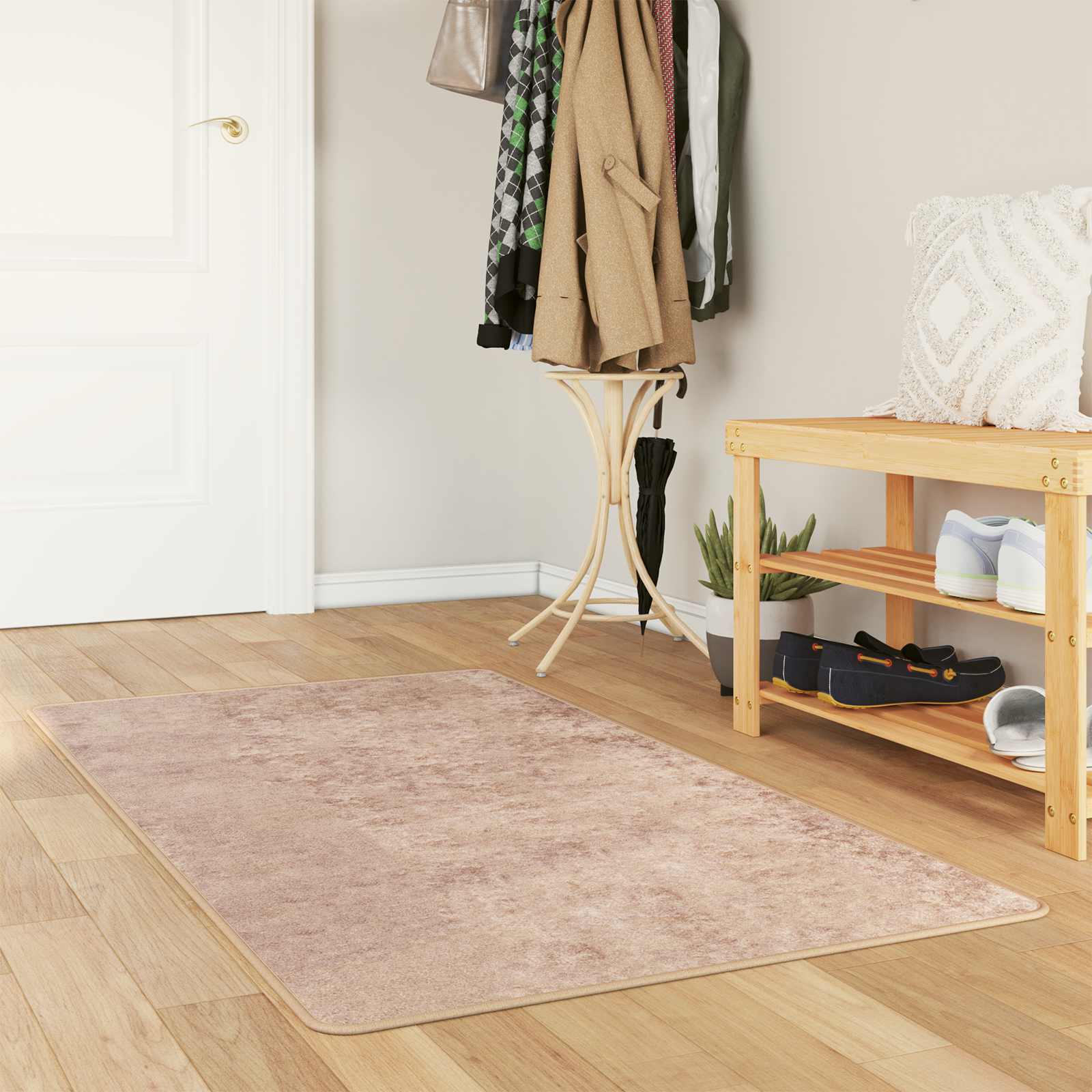 Kilimėlis MARSA Smėlio 80 x 200 cm Poliesteris ir PVC