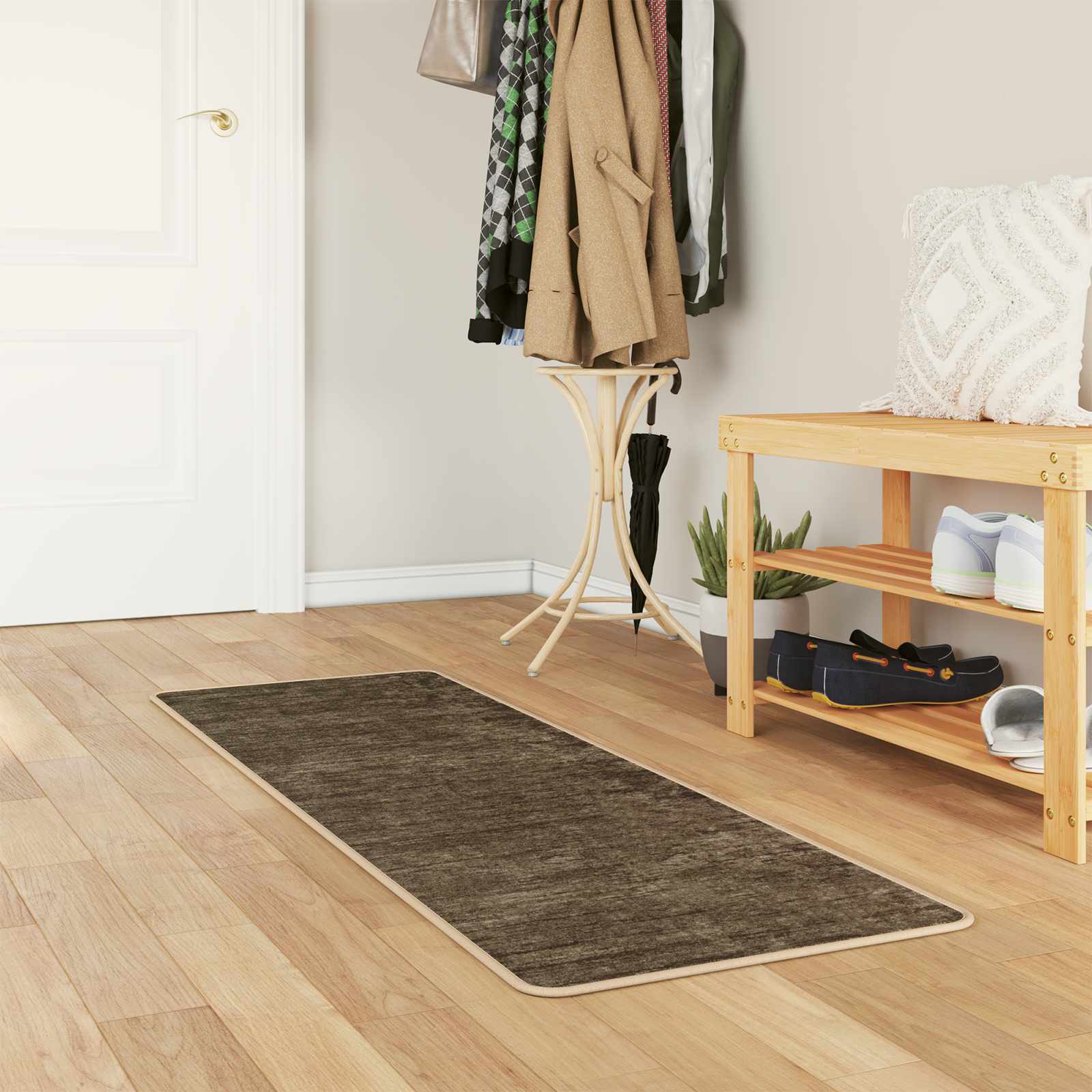 Kilimėlis MARSA Miško Žalia 200 x 50 cm Poliesteris ir PVC