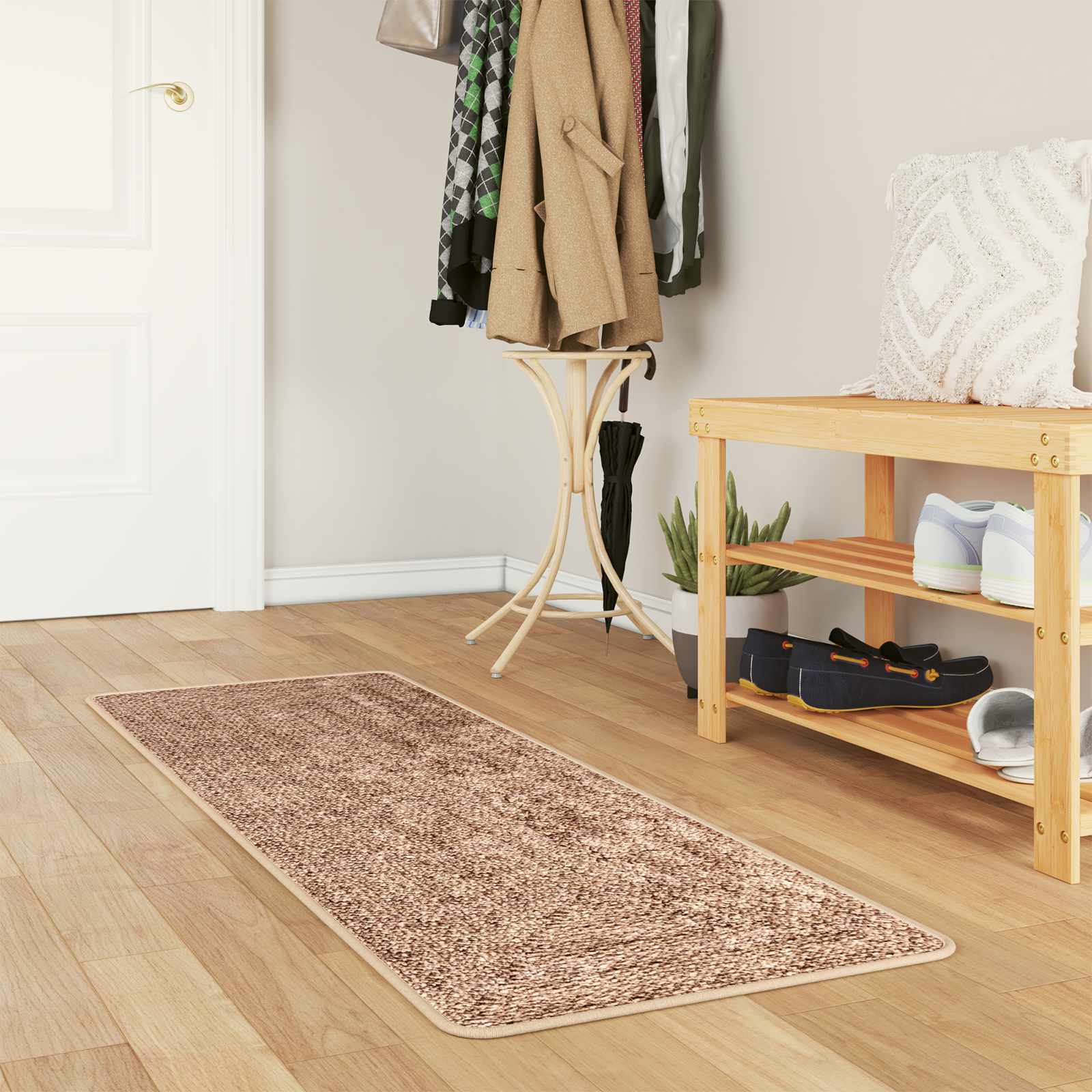 Kilimėlis MARSA Geltona 50 x 200 cm Poliesteris ir PVC