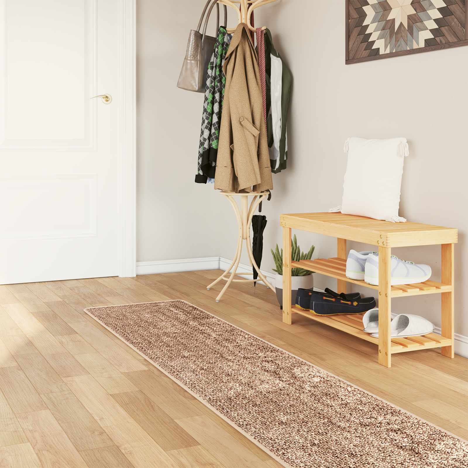 Kilimėlis MARSA Geltona 50 x 450 cm Poliesteris ir PVC