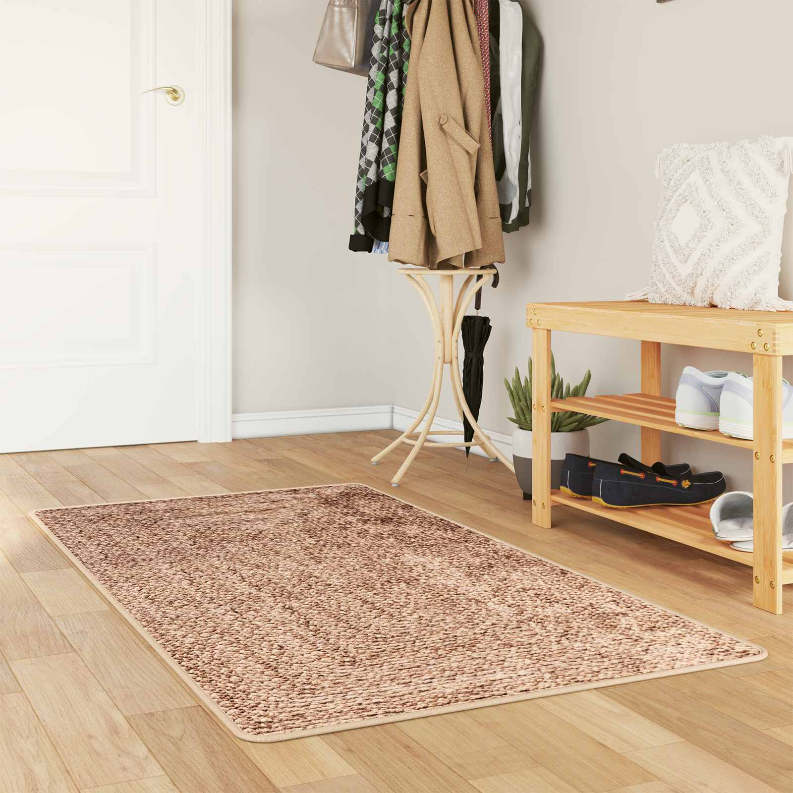 Kilimėlis MARSA Geltona 80 x 100 cm Poliesteris ir PVC