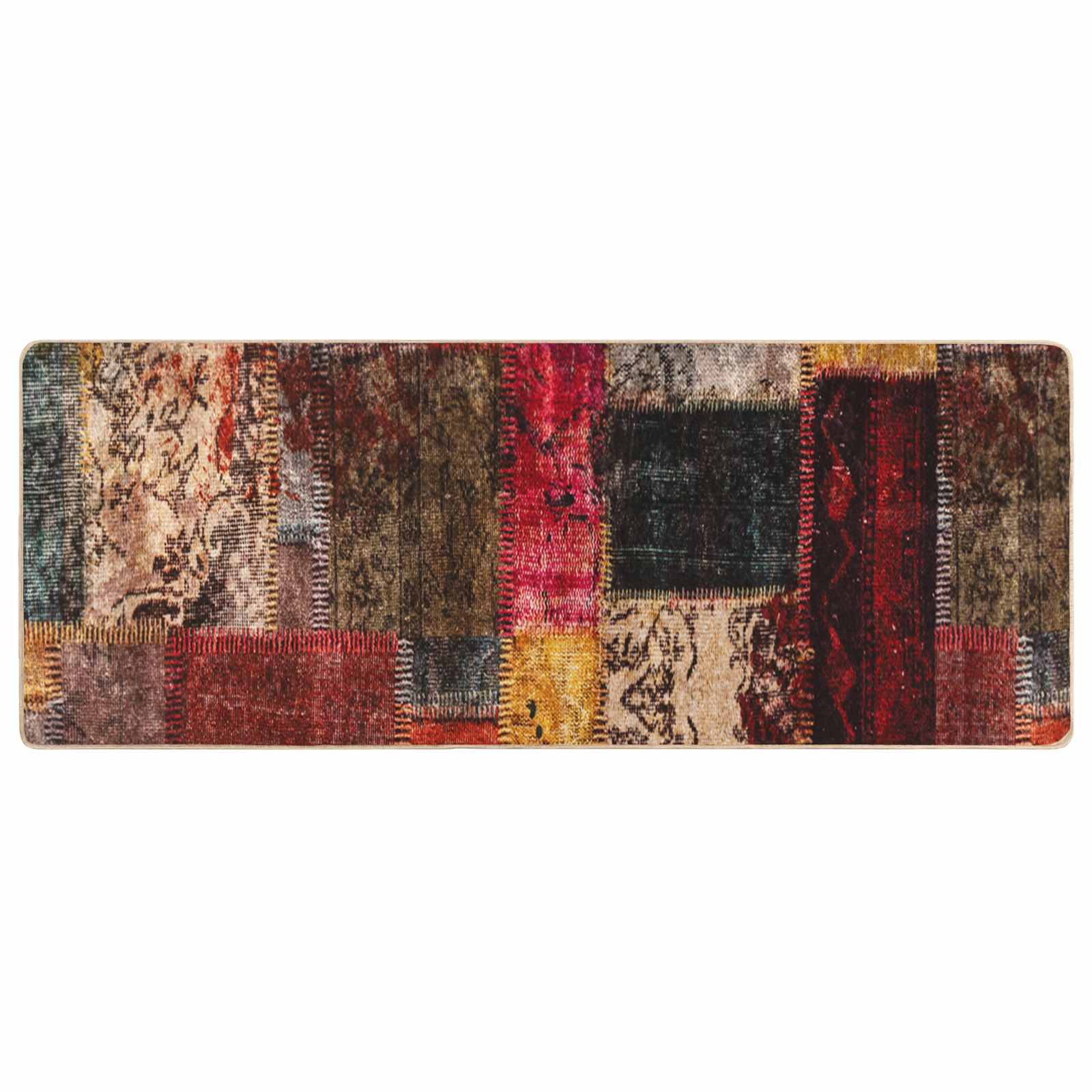 Mat MARSA Multicolored 200 x 80 cm Polyester and PVC