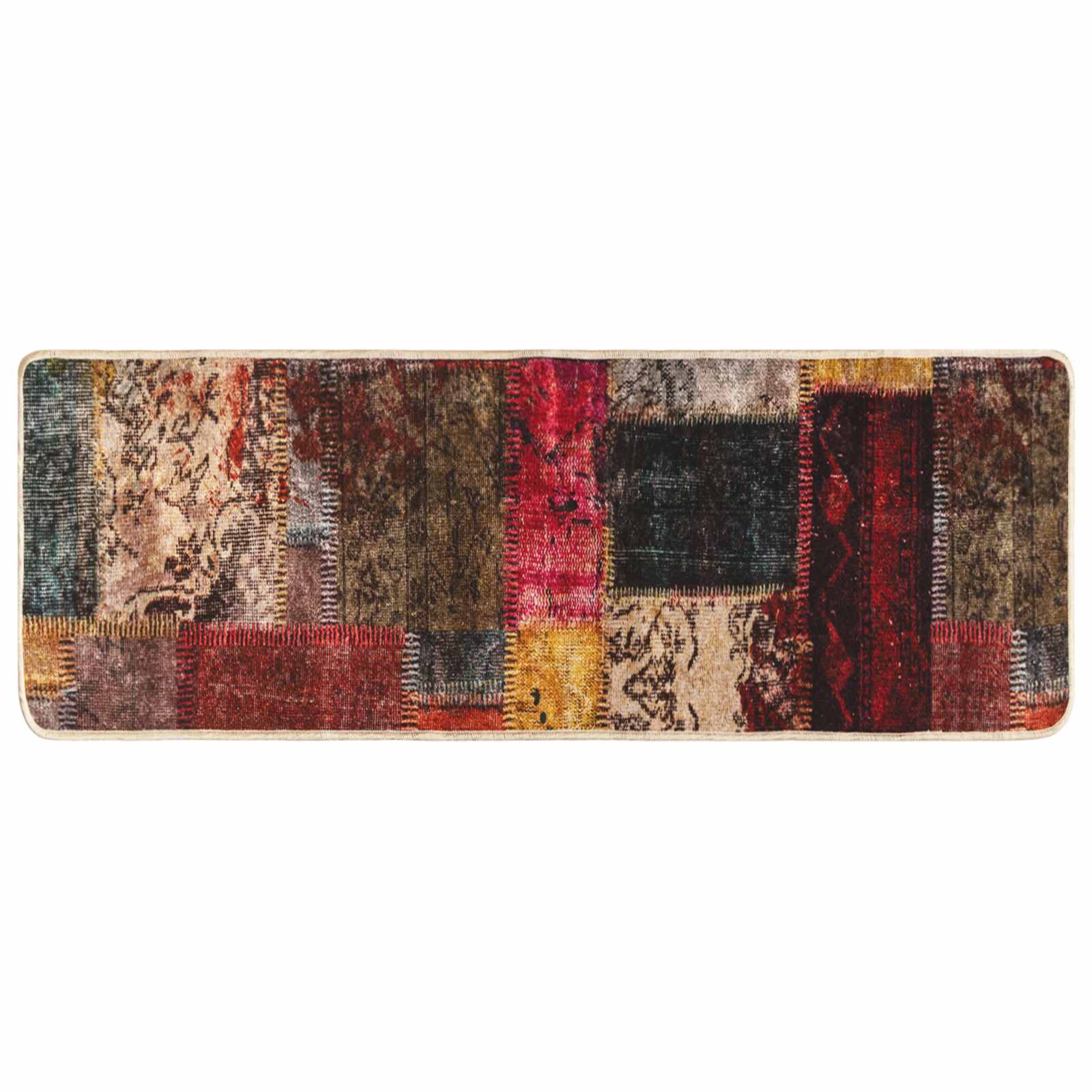 Kilimėlis MARSA Įvairiaspalvis 250 x 100 cm Poliesteris ir PVC