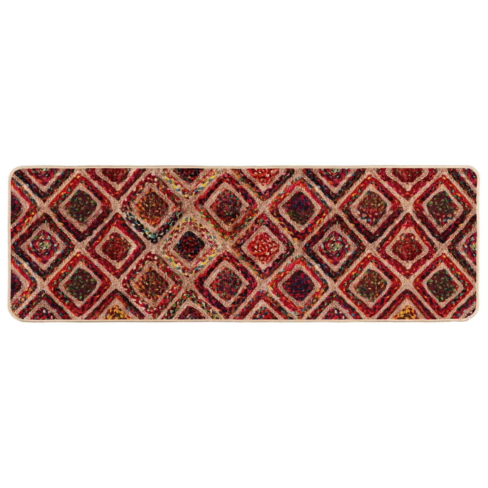 Kilimėlis MARSA Įvairiaspalvis 50 x 100 cm Poliesteris ir PVC