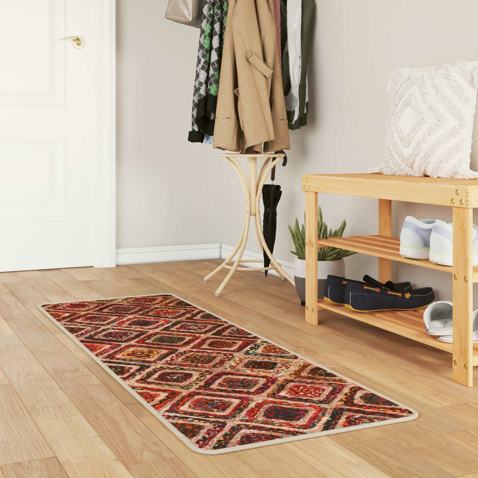 Paklājs MARSA Daudzkrāsains 50 x 150 cm Poliesters un PVC