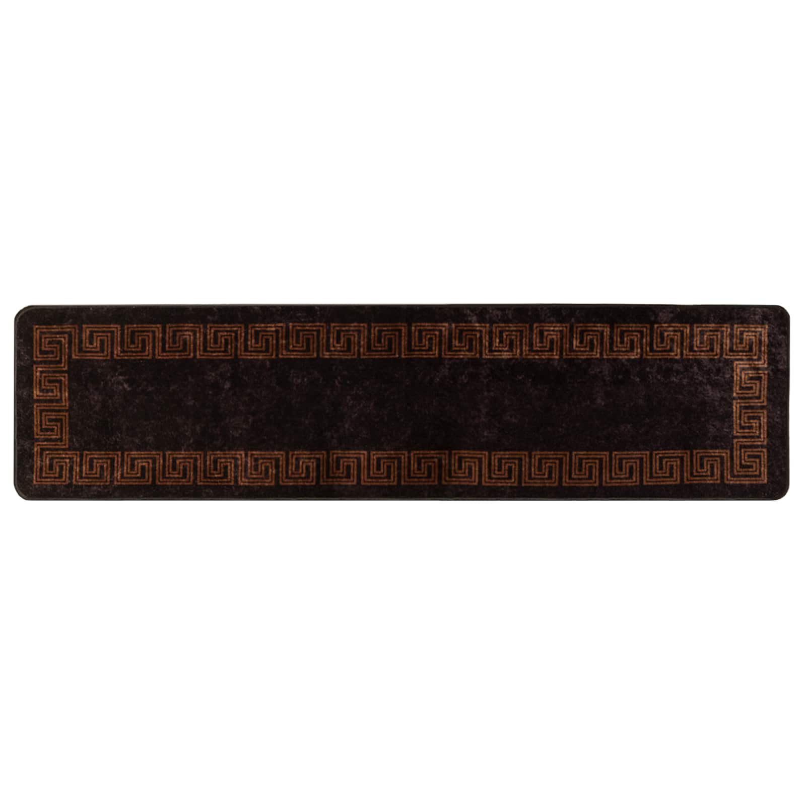 Kilimėlis MARSA Juodas 50 x 200 cm Poliesteris ir PVC
