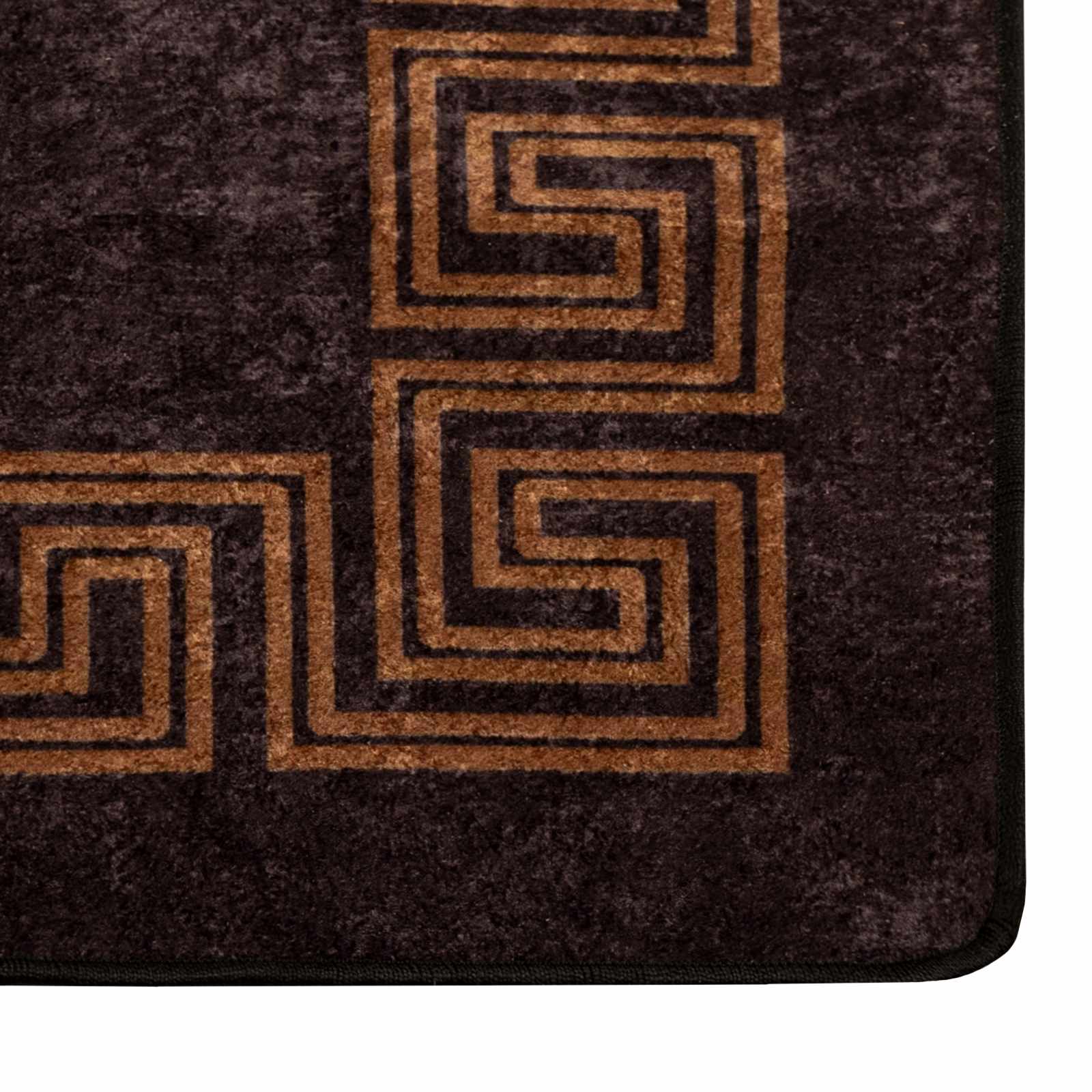 Kilimėlis MARSA Juodas 50 x 350 cm Poliesteris ir PVC