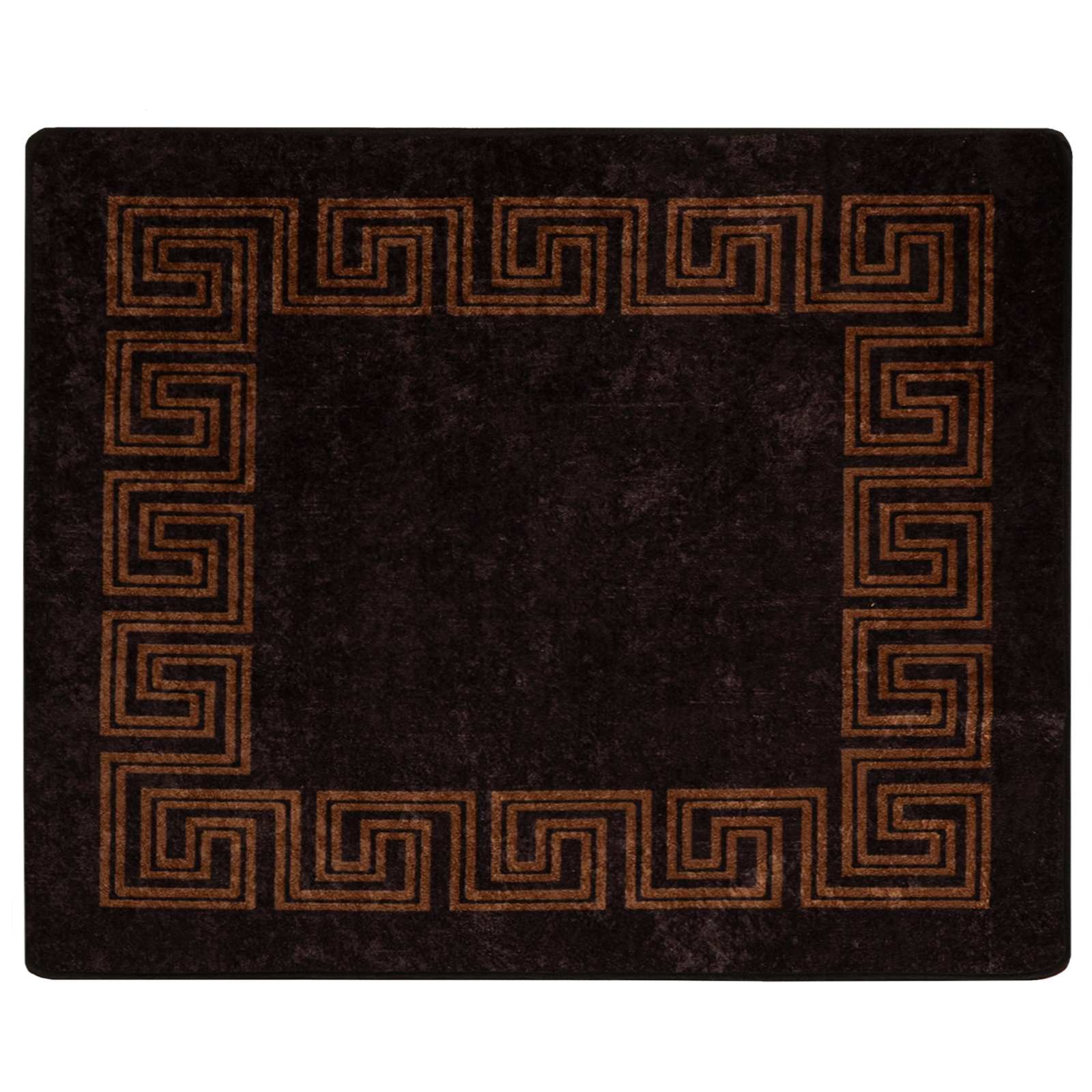 Kilimėlis MARSA Juodas 80 x 100 cm Poliesteris ir PVC