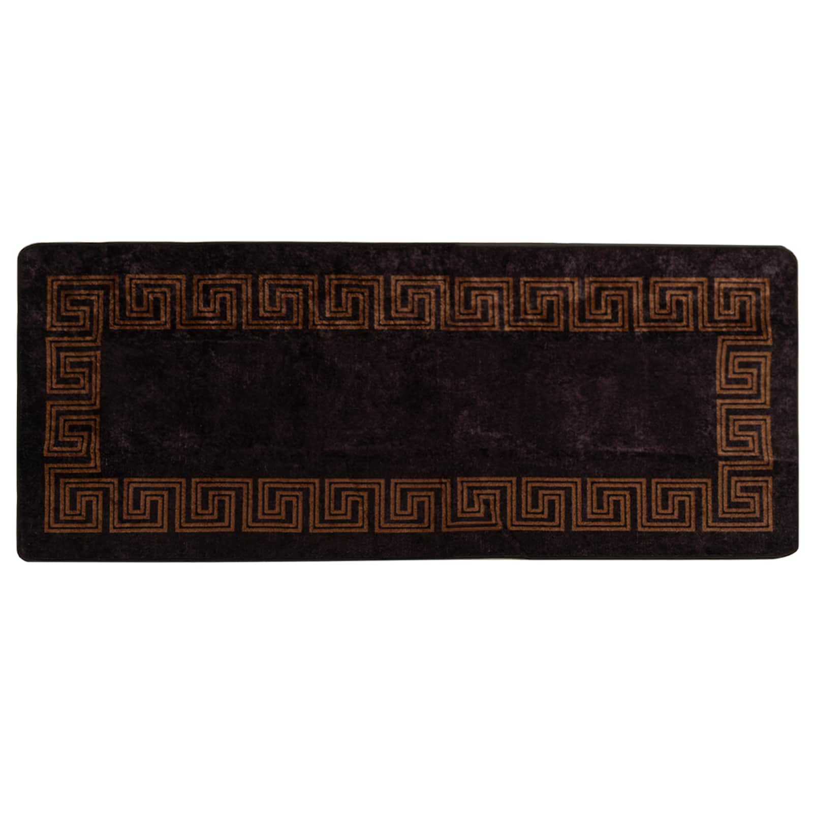 Kilimėlis MARSA Juodas 80 x 200 cm Poliesteris ir PVC