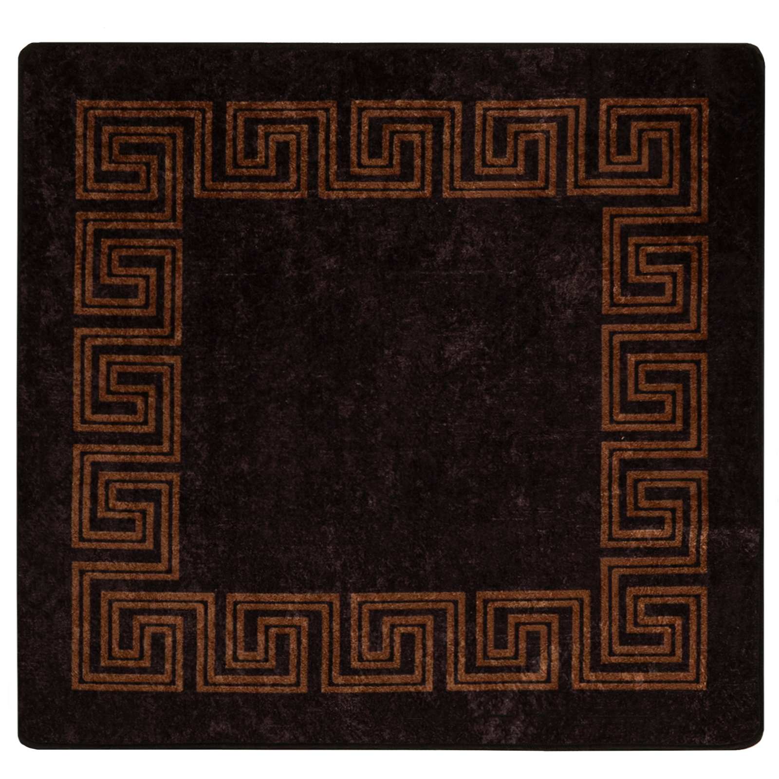 Kilimėlis MARSA Juodas 100 x 100 cm Poliesteris ir PVC