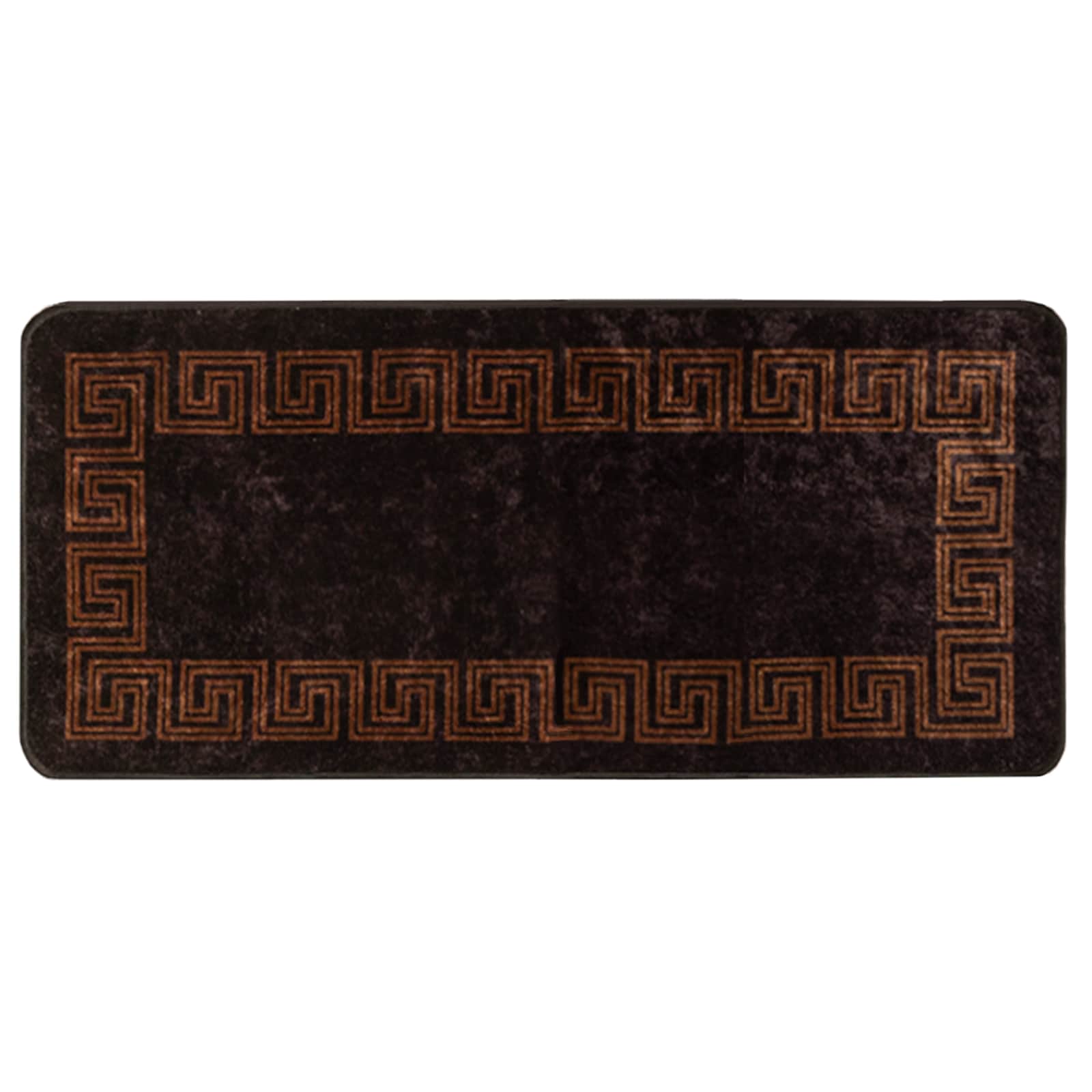 Kilimėlis MARSA Juodas 100 x 200 cm Poliesteris ir PVC