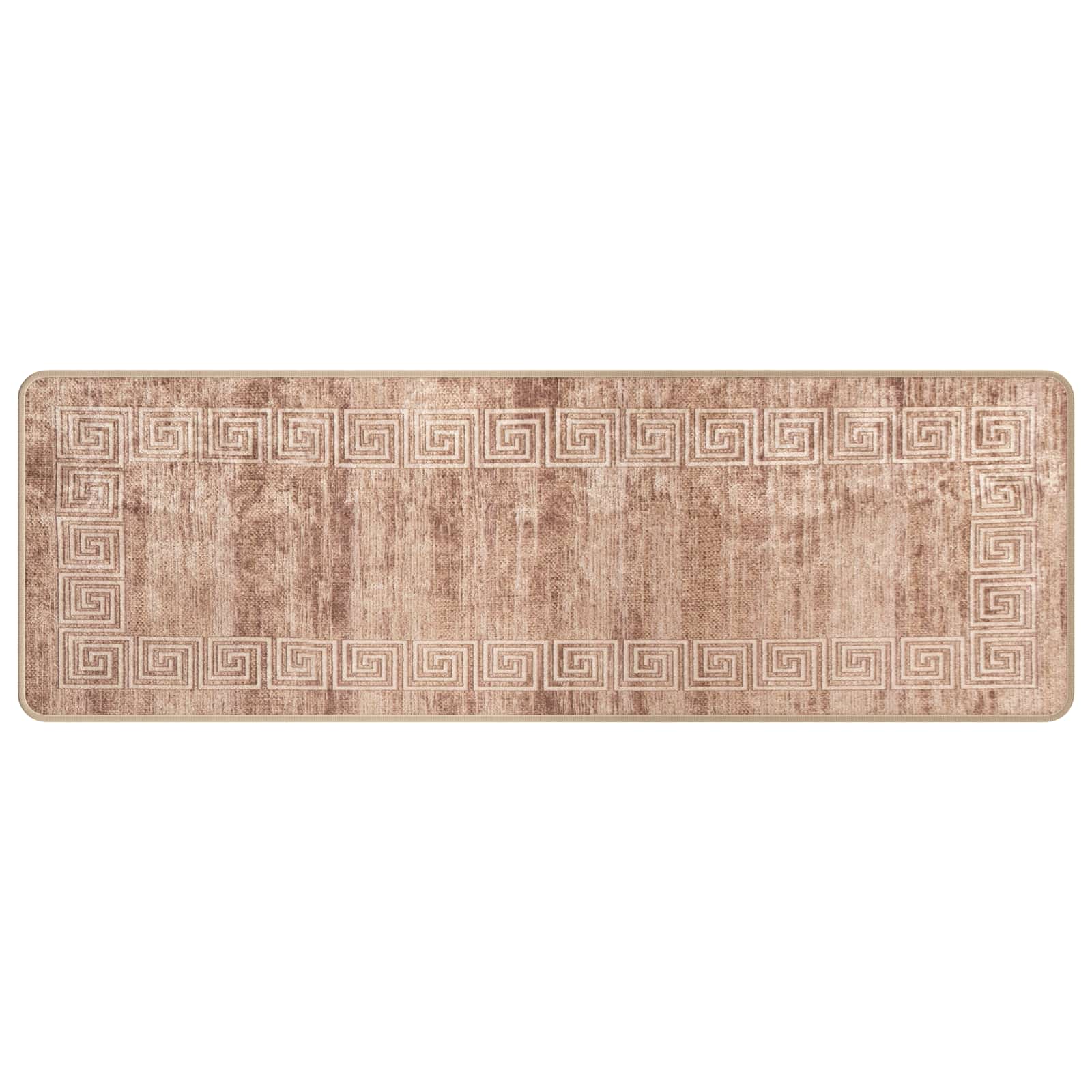 Paklājs MARSA Balts 50 x 150 cm Poliesters un PVC