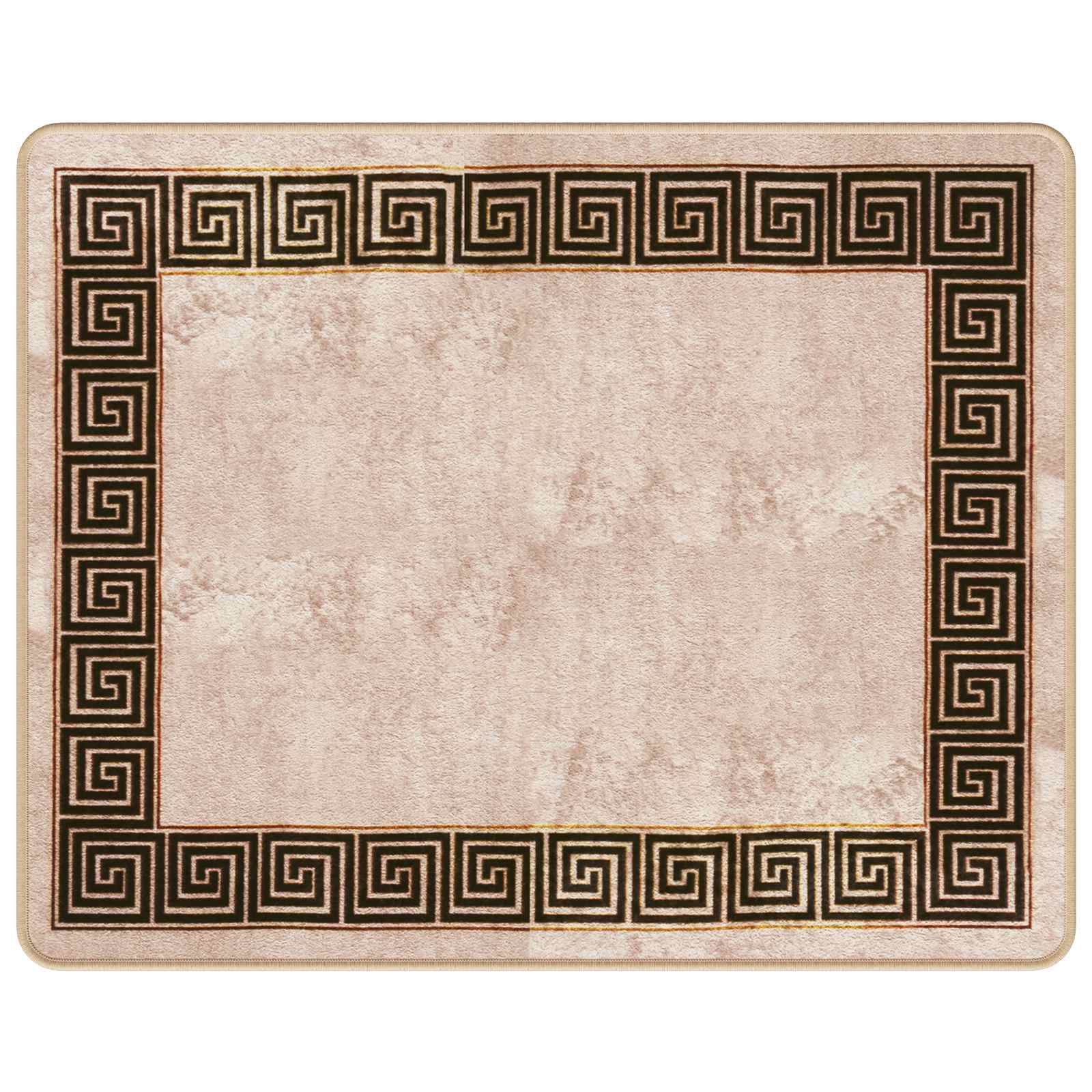 Kilimėlis MARSA Juodas 80 x 100 cm Poliesteris ir PVC
