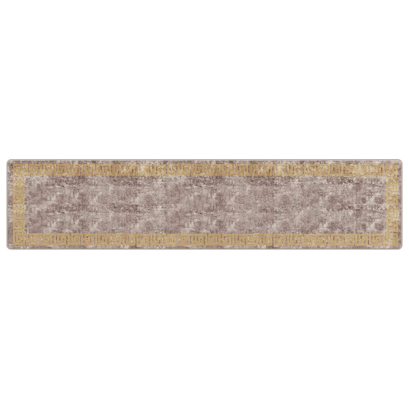 Paklājs MARSA Pelēks 80 x 350 cm Poliesters un PVC