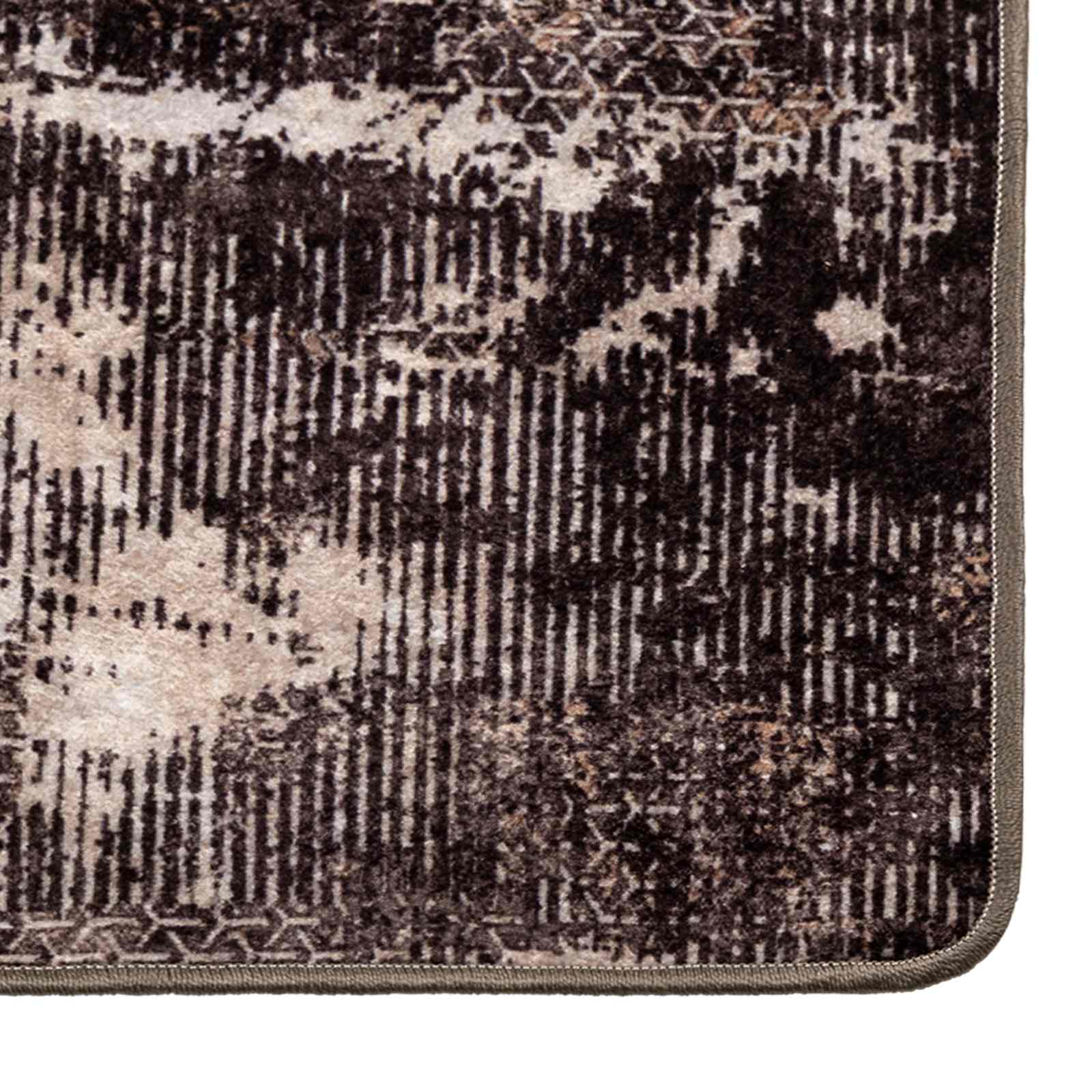 Kilimėlis MARSA Juodas 50 x 150 cm Poliesteris ir PVC