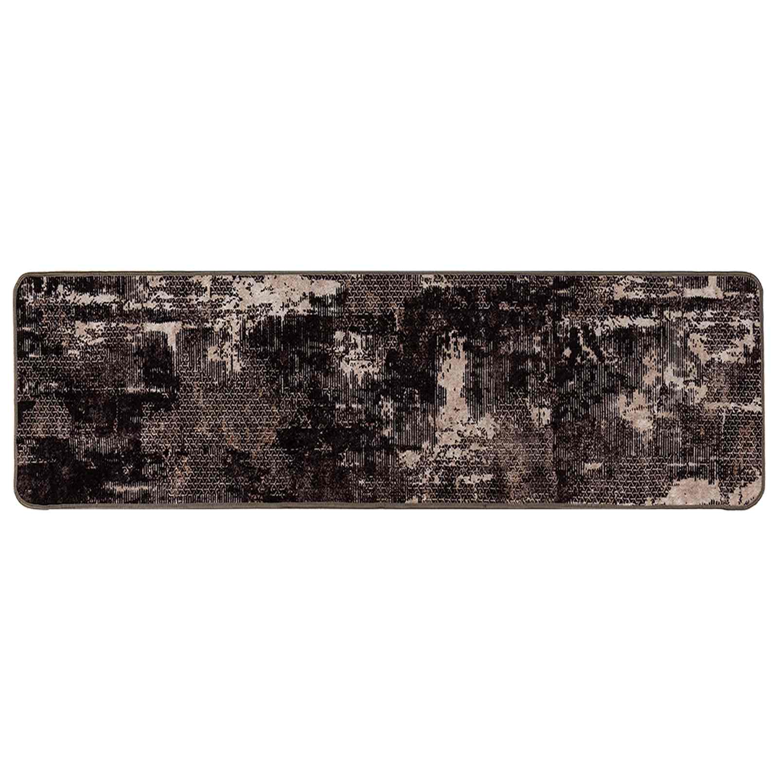 Kilimėlis MARSA Juodas 50 x 450 cm Poliesteris ir PVC
