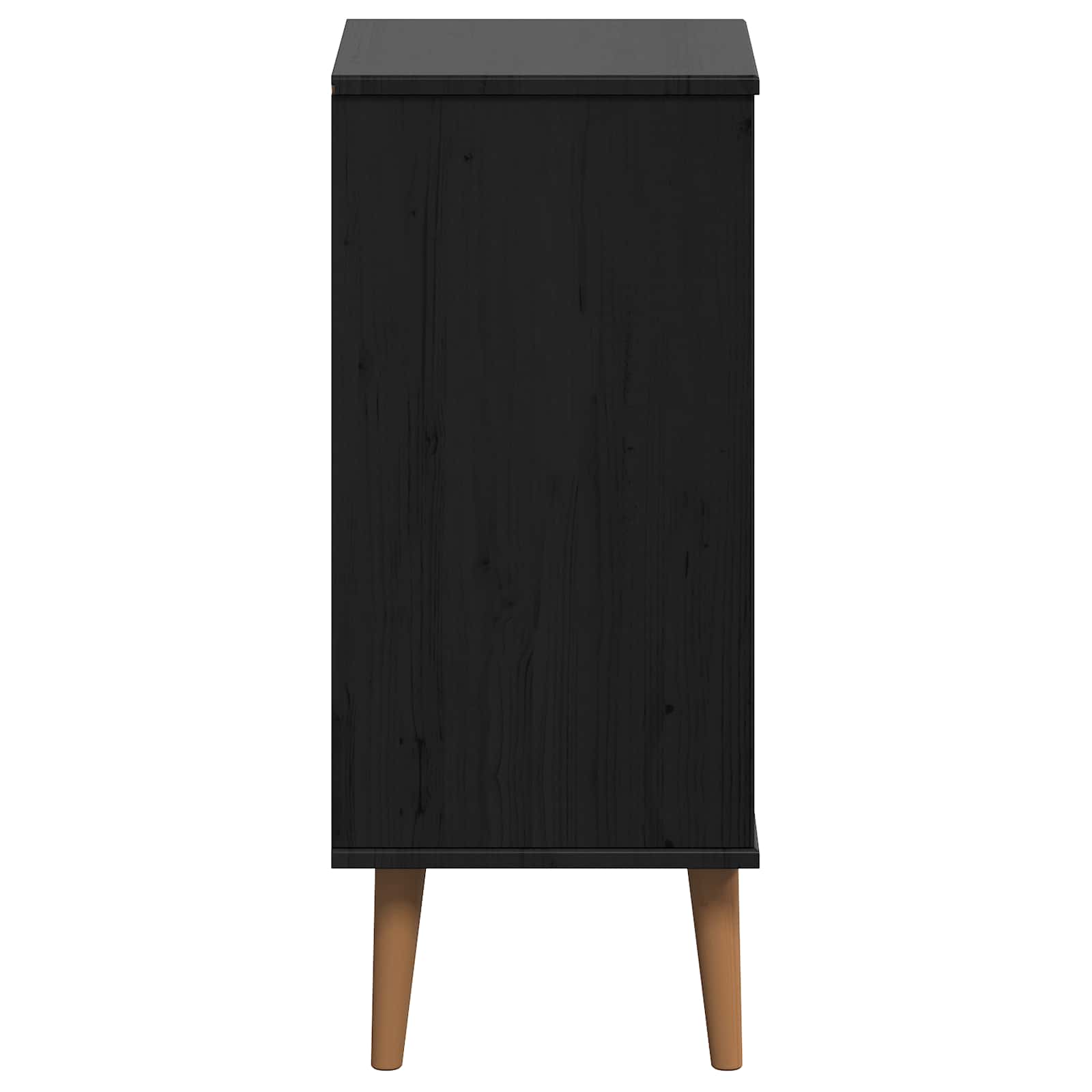 Ištraukalas spinta MOLDE Juoda 40 x 35 x 82 cm